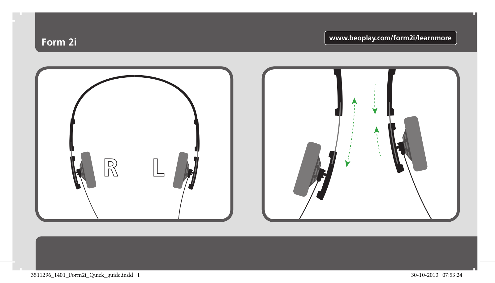 Bang & Olufsen Form 2i User Manual