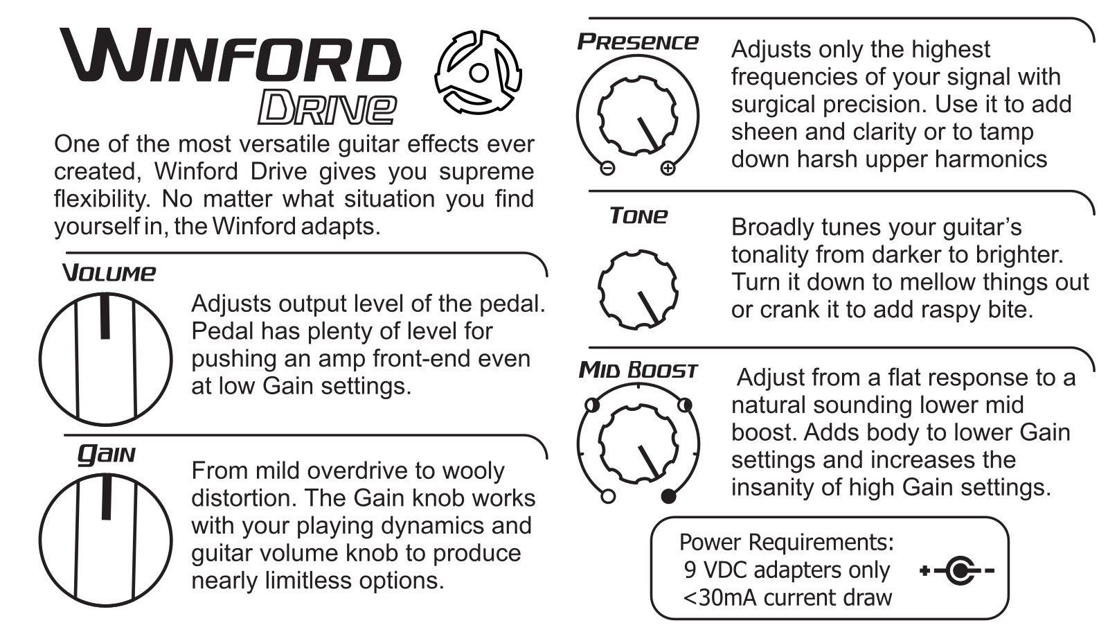 XTS Winford Drive User Manual