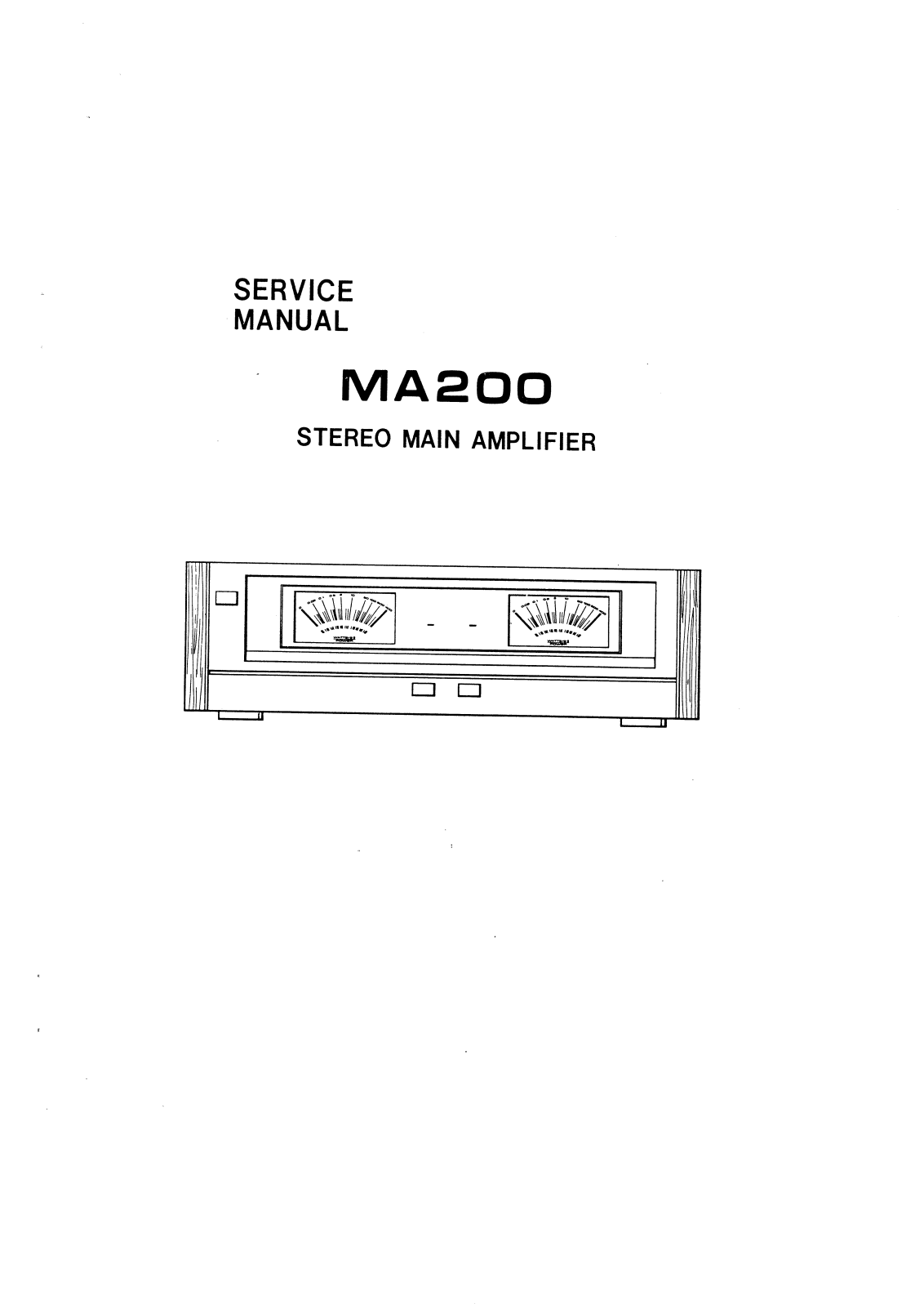 Uher MA-200 Service manual