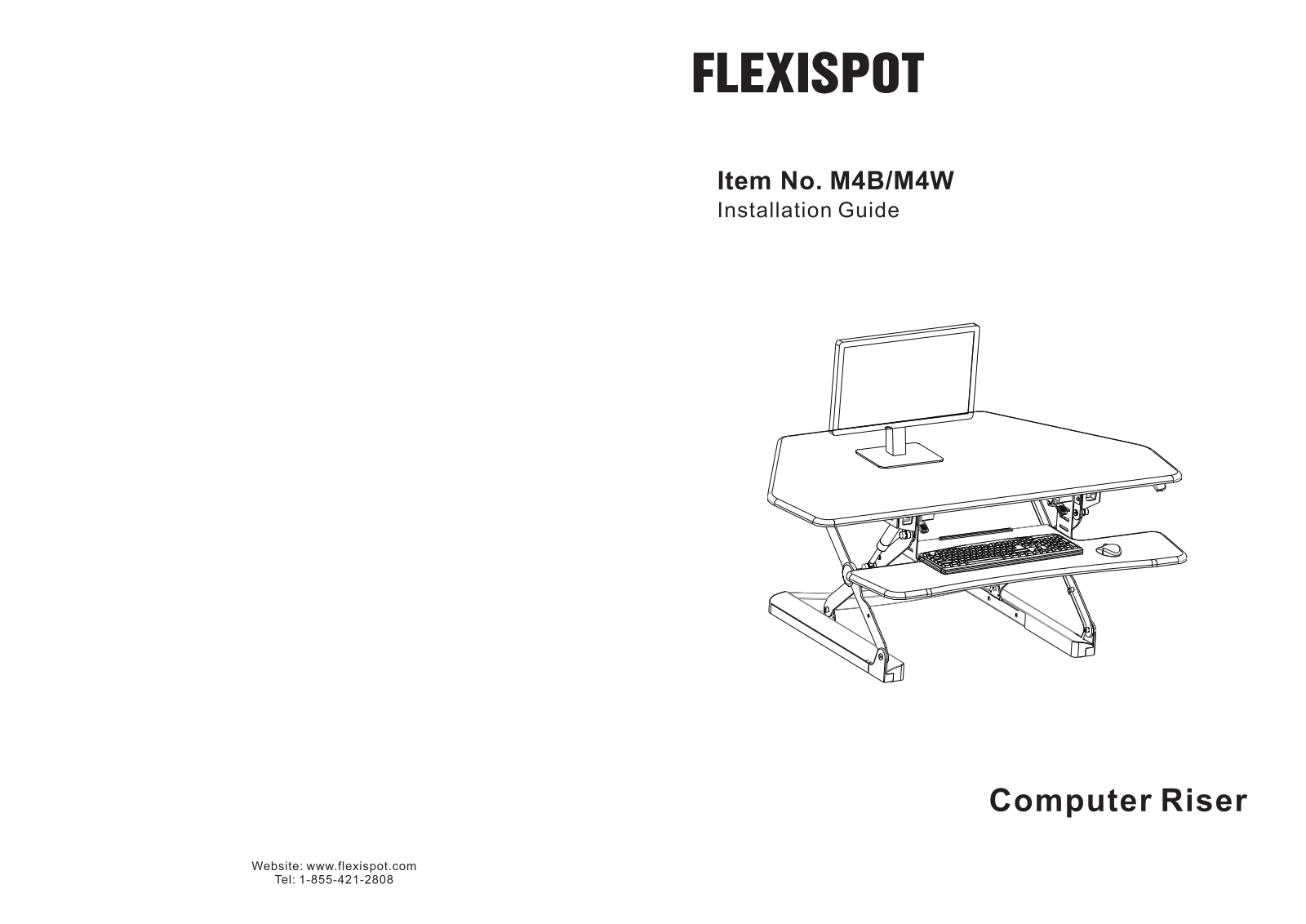 FlexiSpot M4B User Manual