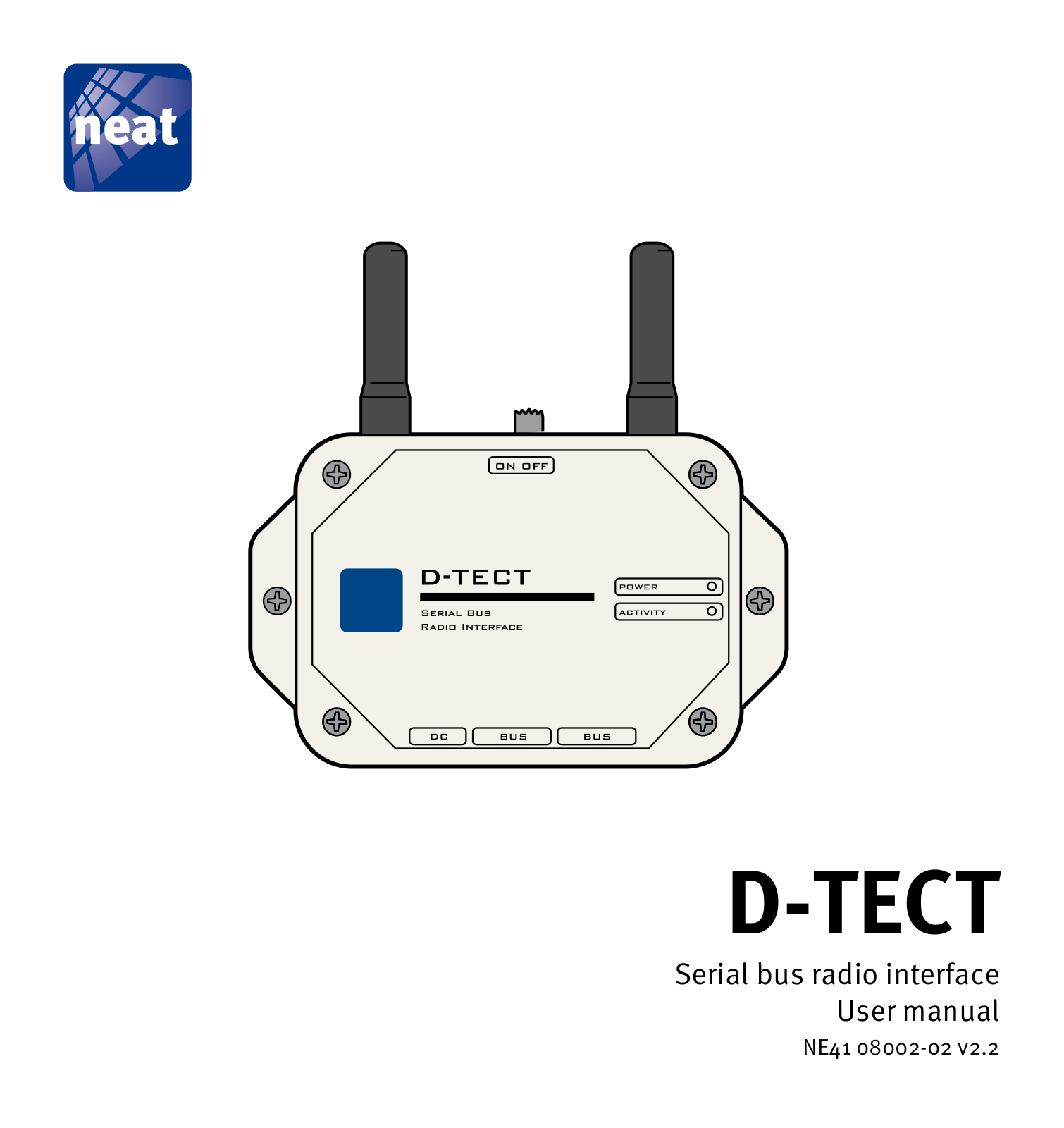 NEAT Electronics 0701404 User Manual