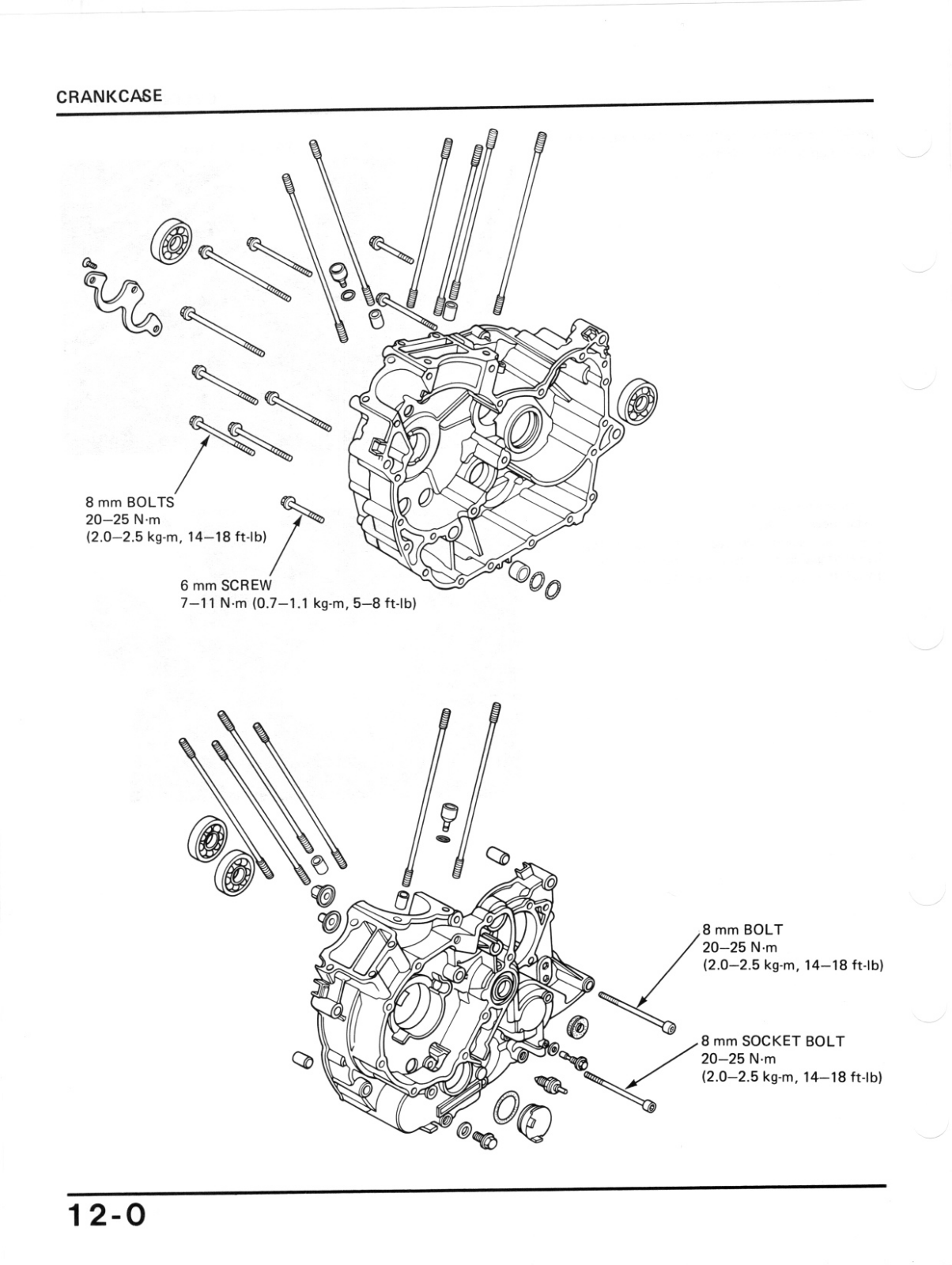 Honda VT 700, VT 750 Service Manual 12