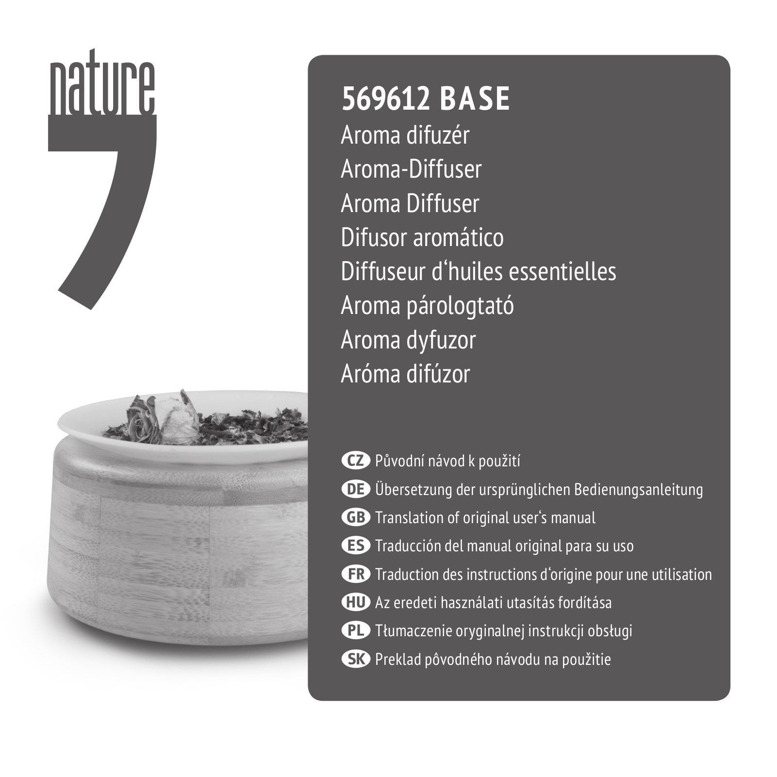 Nature7 569612 BASE User Manual