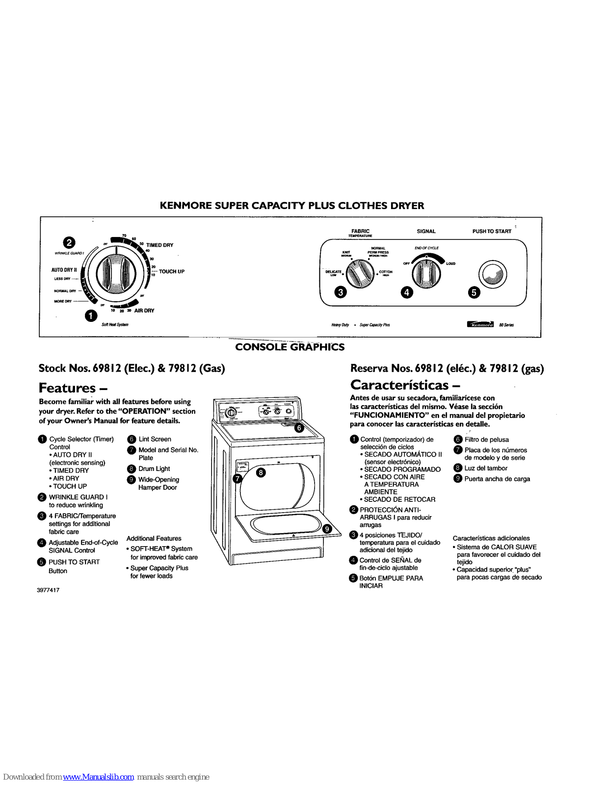 Kenmore 69812, 79812 User Manual - ManualMachine.com