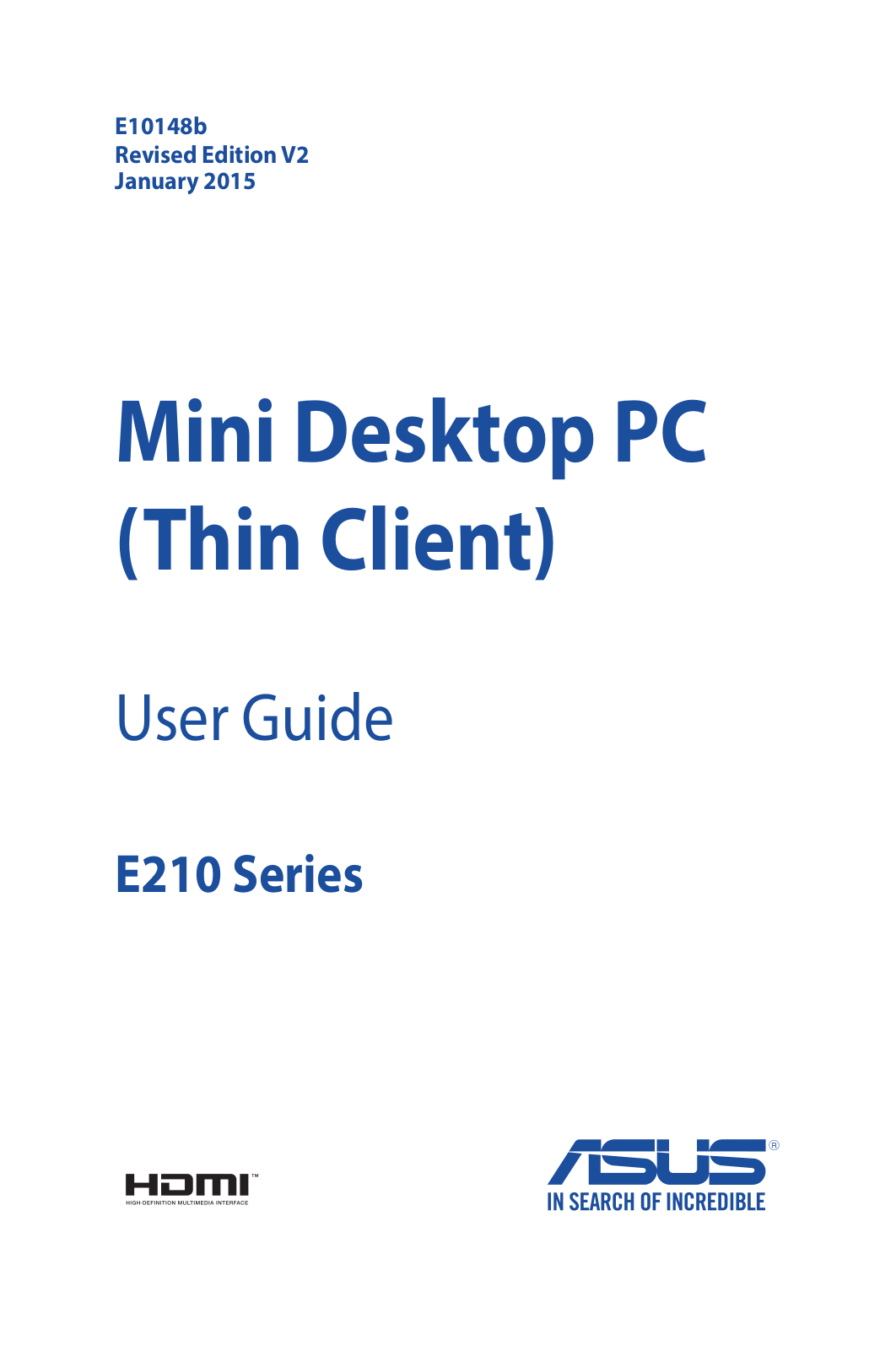 Asus E210 User Manual - ManualMachine.com