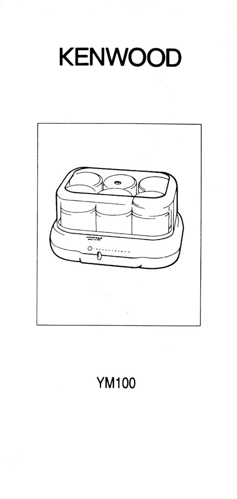 DeLonghi YM100 User Manual