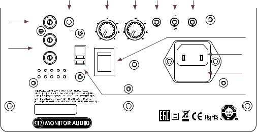 MONITOR-AUDIO Bronze W10 User Manual