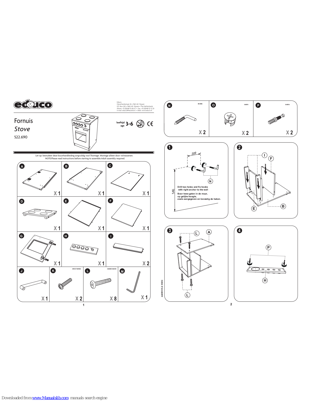 educo 522.690 User Manual