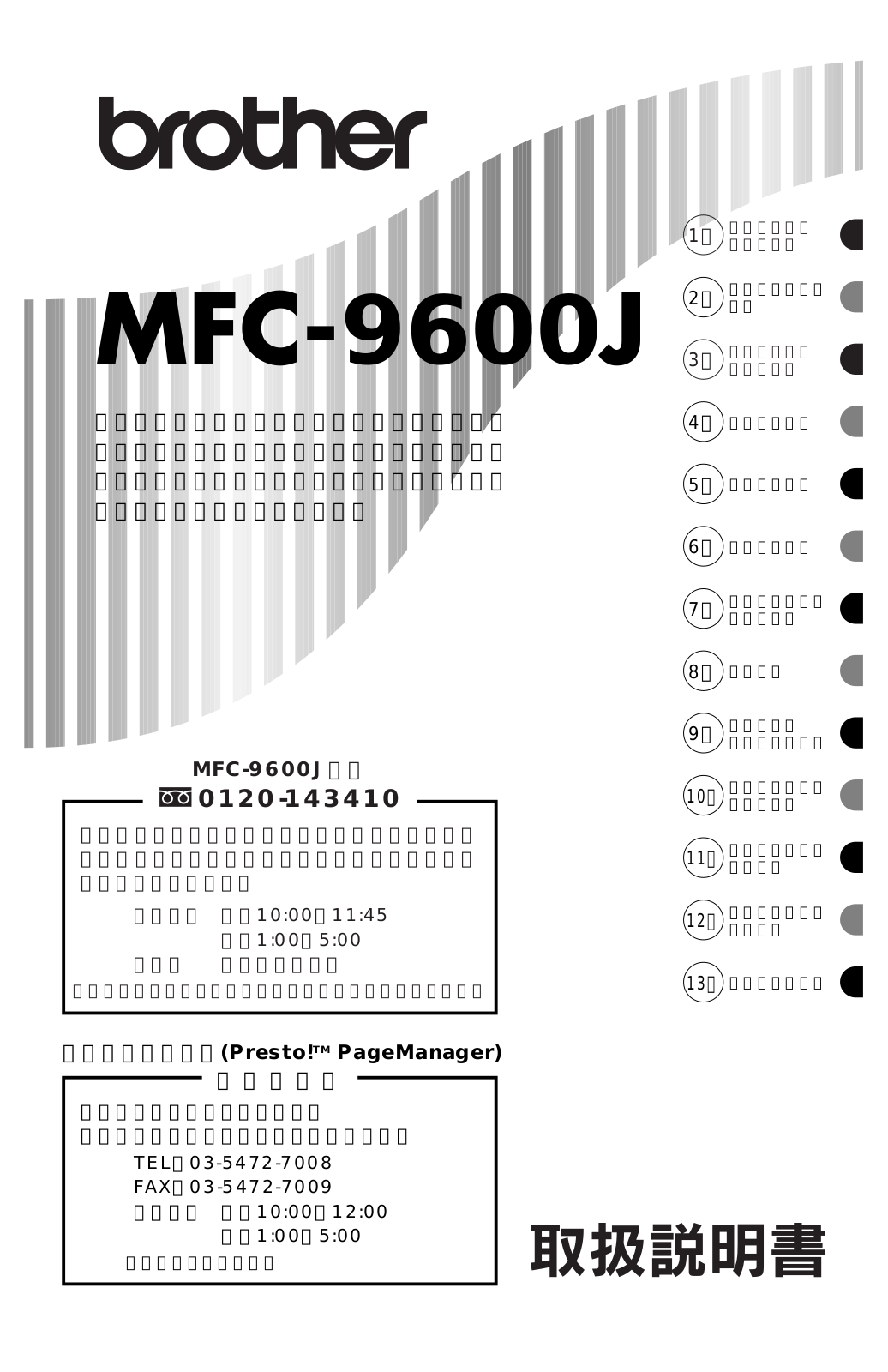 Brother MFC-9600J User manual