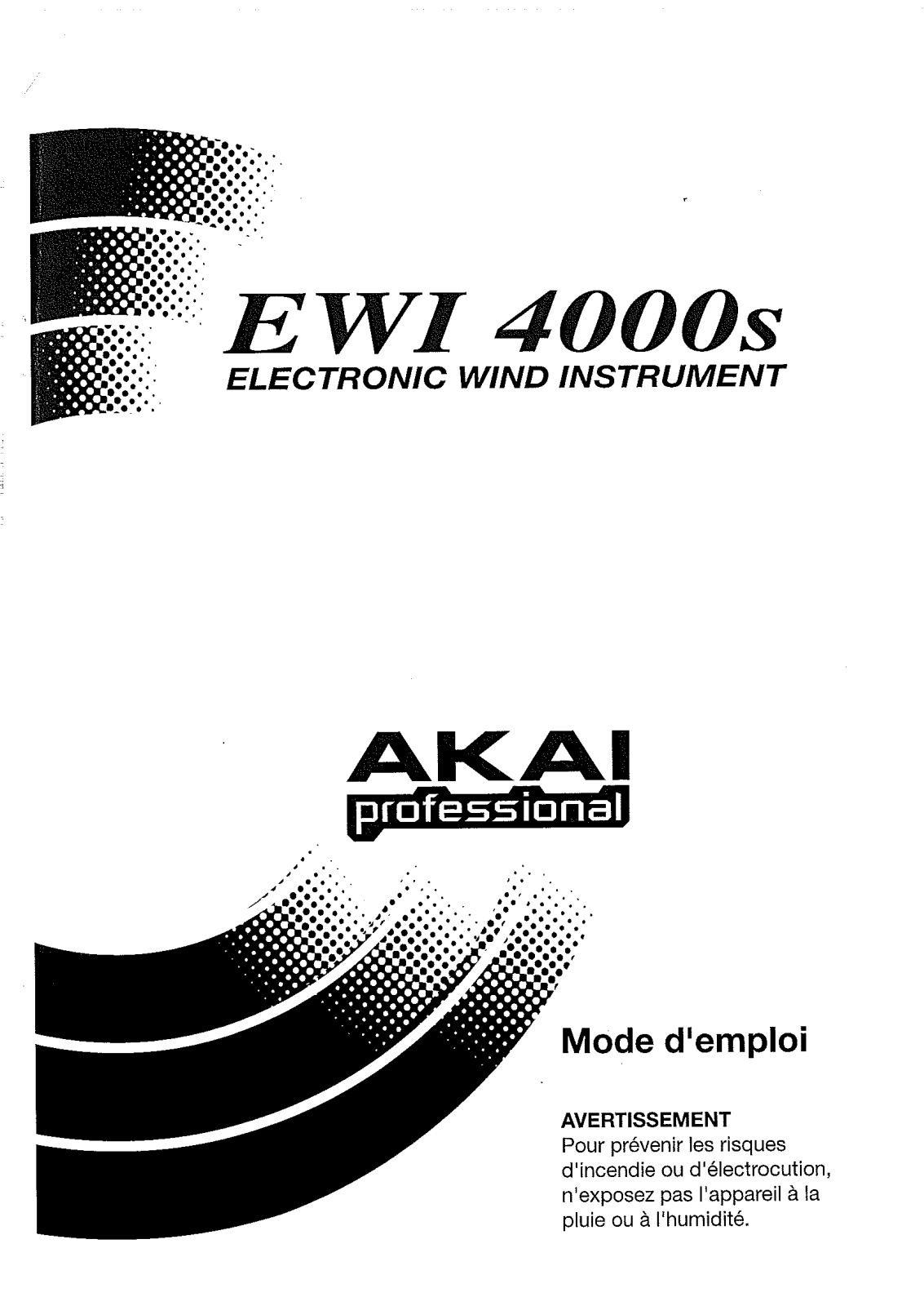 Akai EWI 4000S User Manual