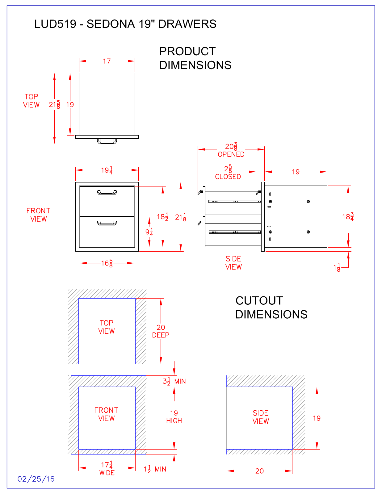 Lynx L16TWL1, LUD519 User Manual