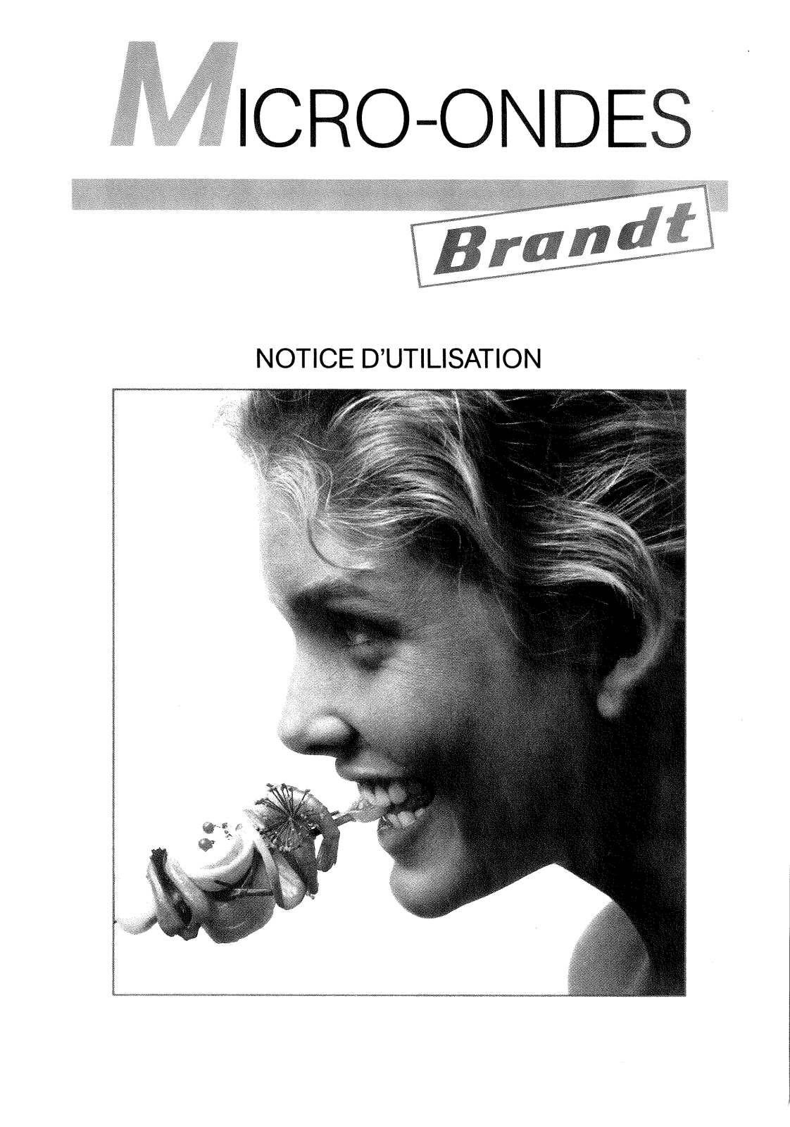 BRANDT MT133B User Manual