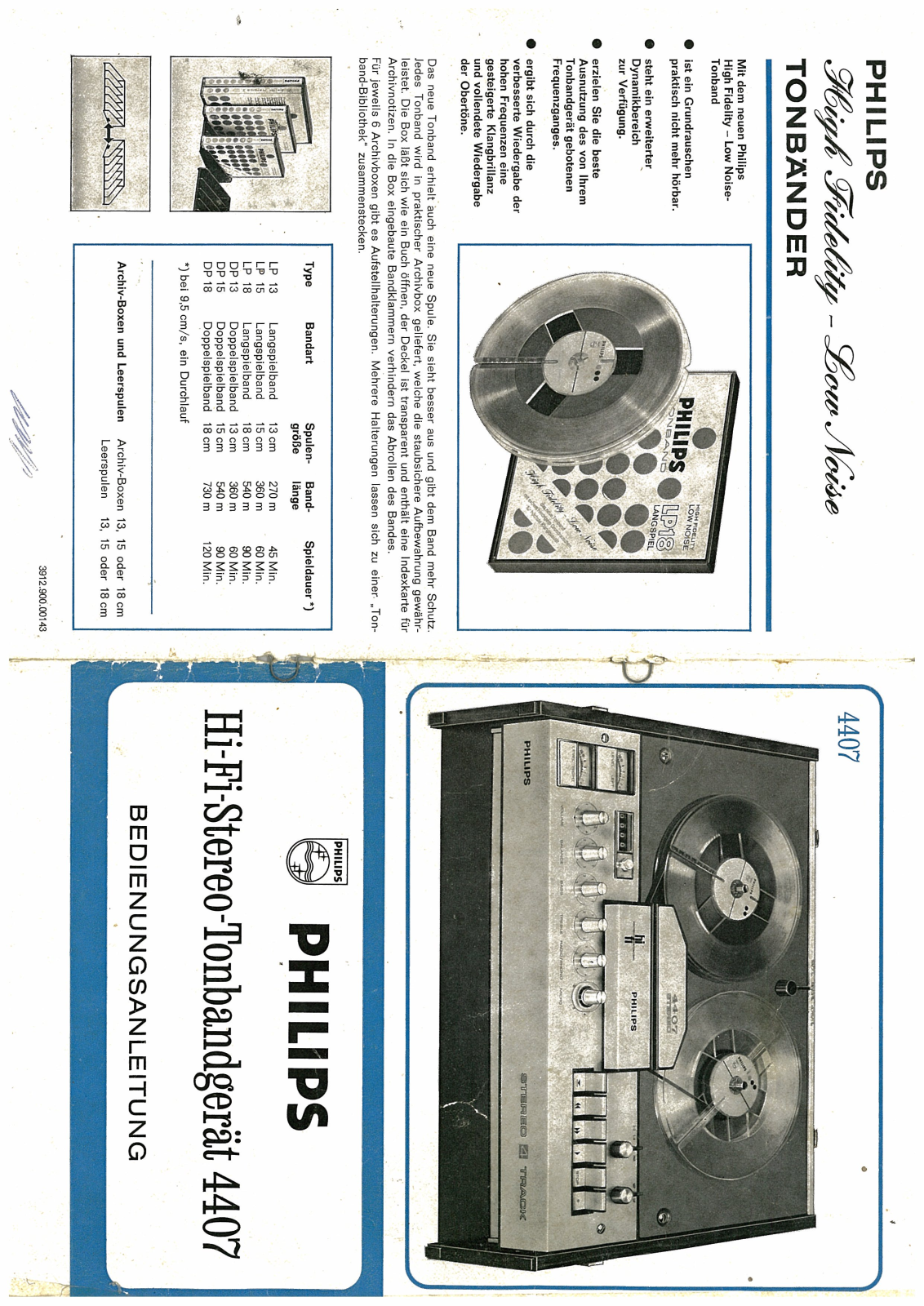 Philips N-4407 Owners Manual