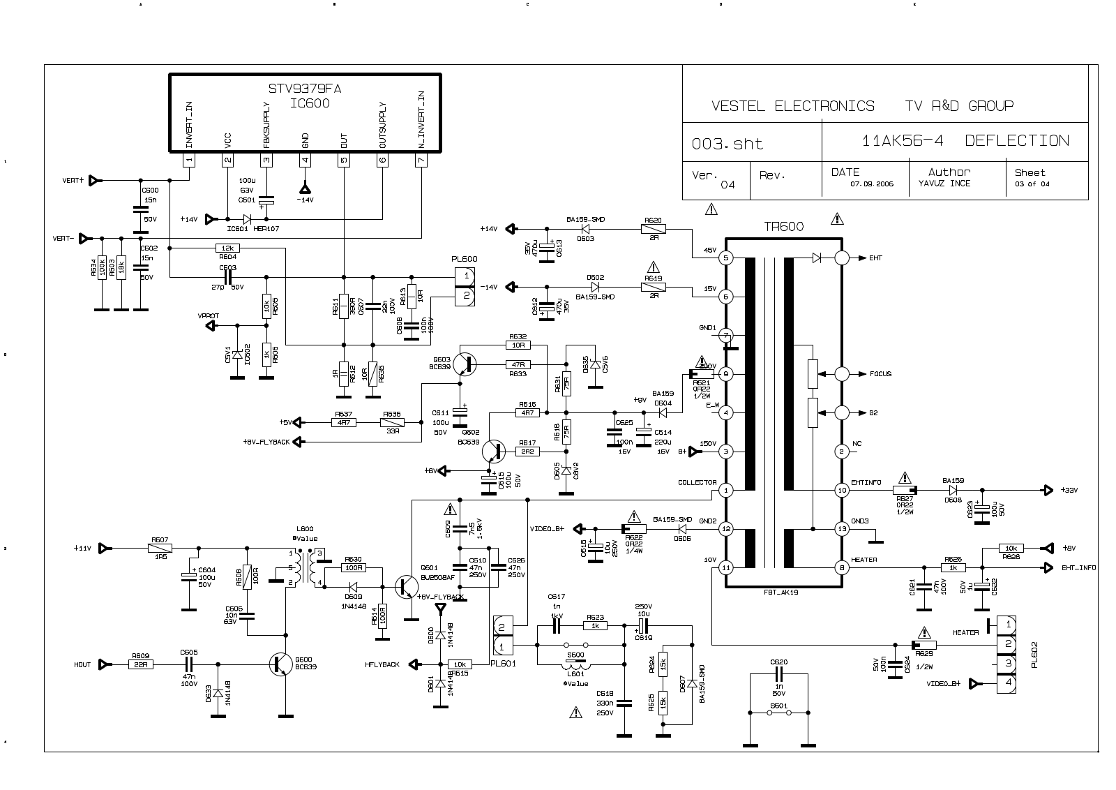 VESTEL AK56 Diagram