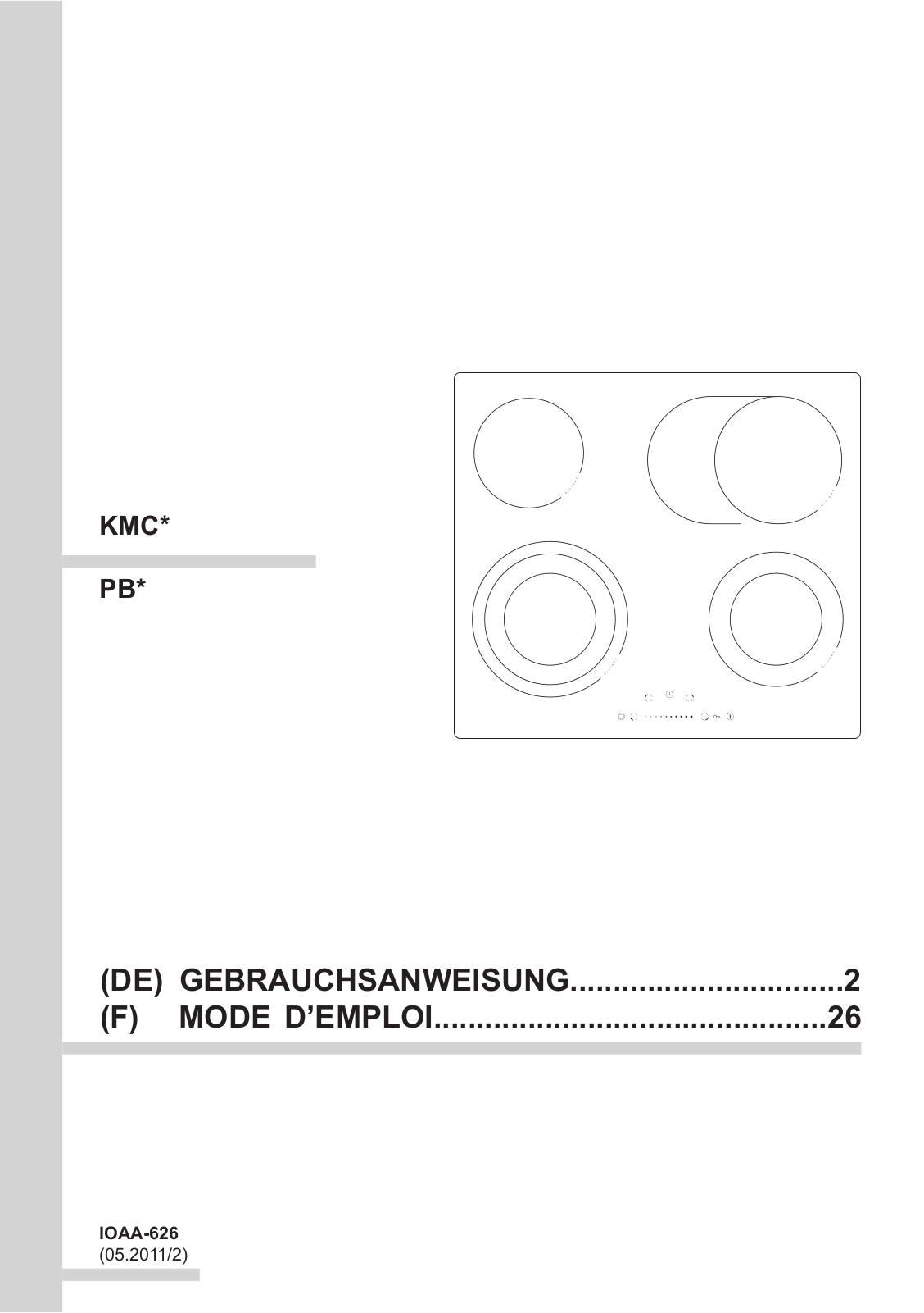 Amica KMC 13285 F User Manual