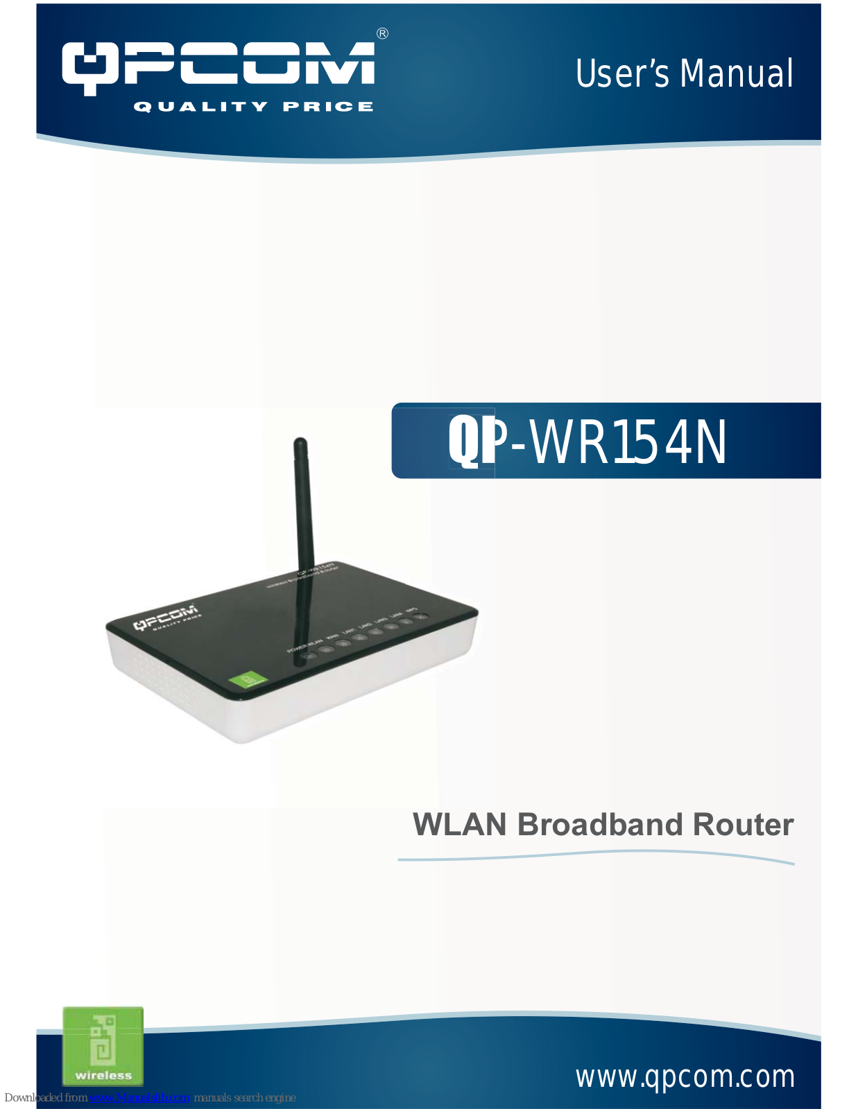 qpcom QP-WR154N User Manual