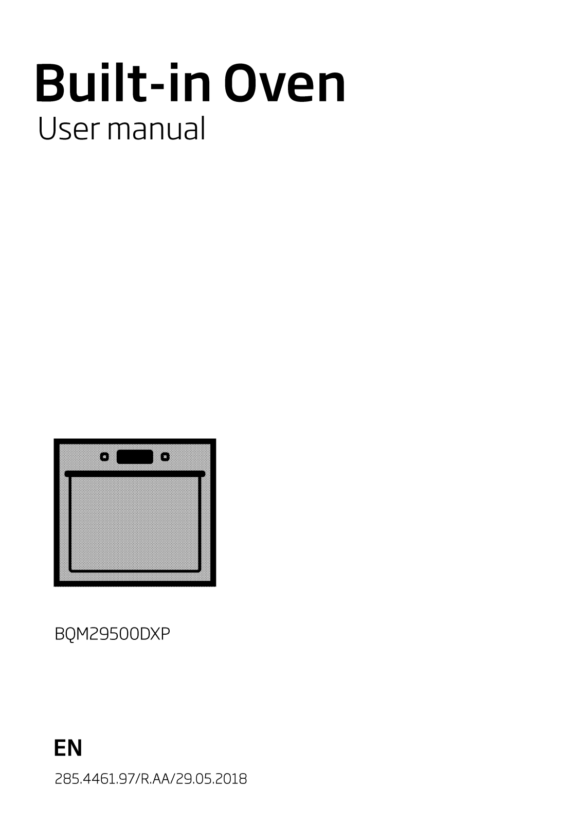 Beko BQM29500DXP User Manual