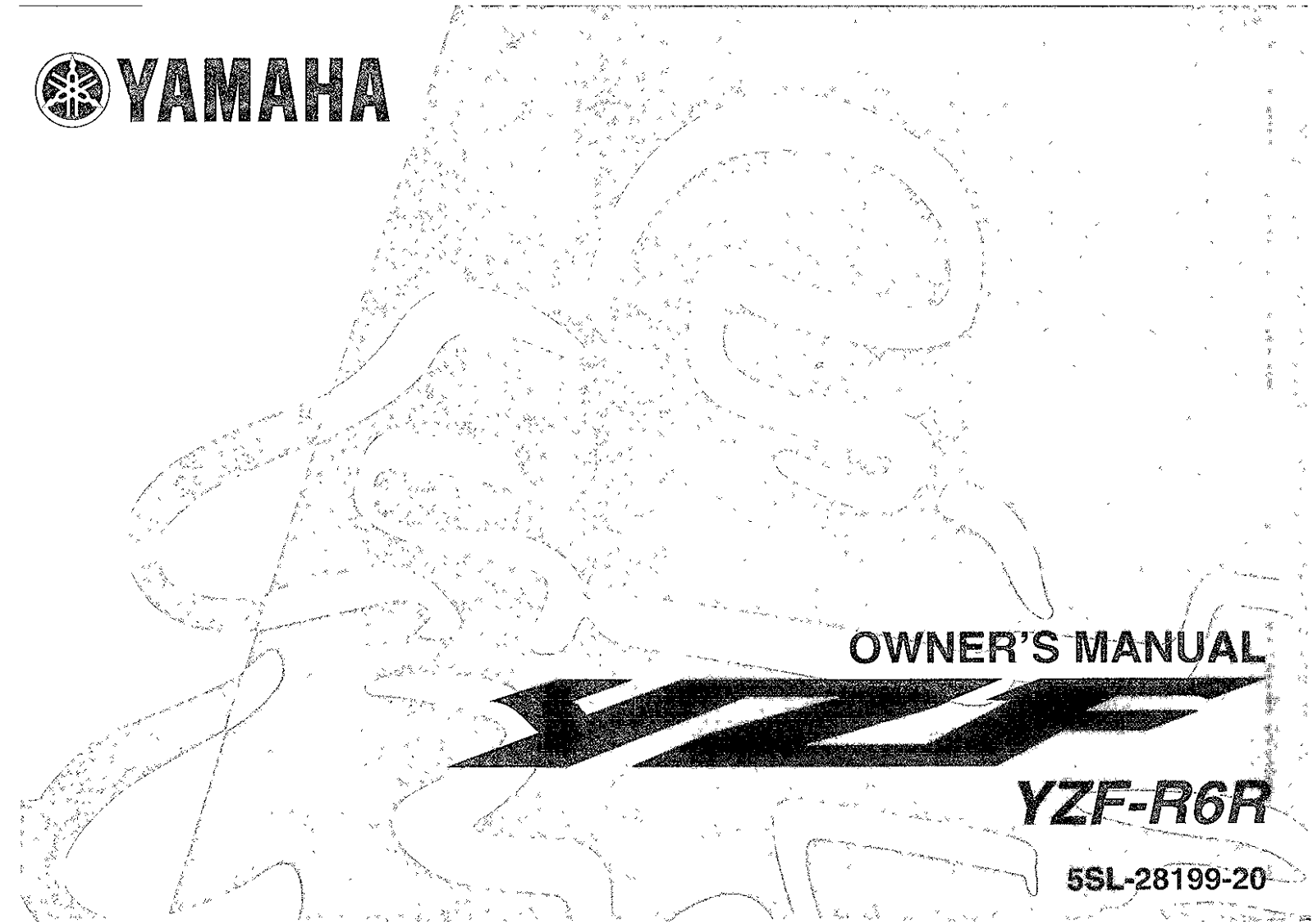 Yamaha YZFR6 R 2003 Owner's manual