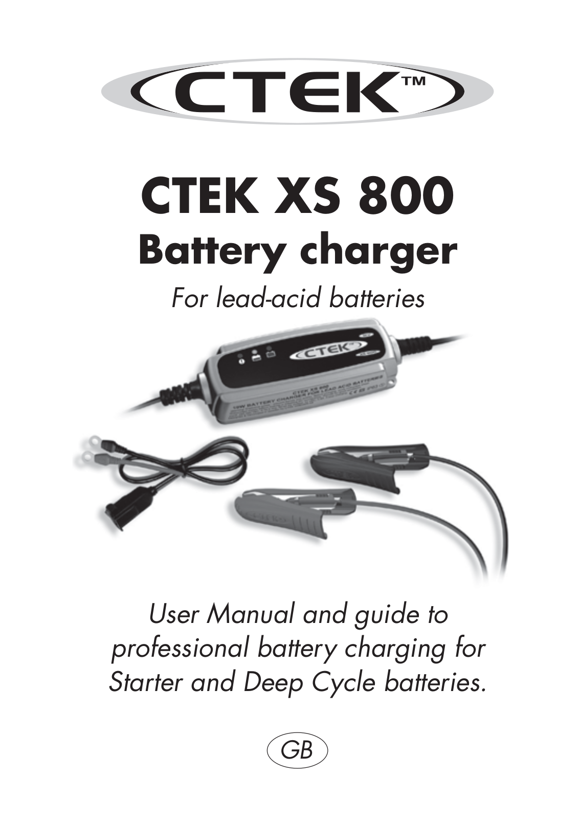 CTEK XS 800 User Manual