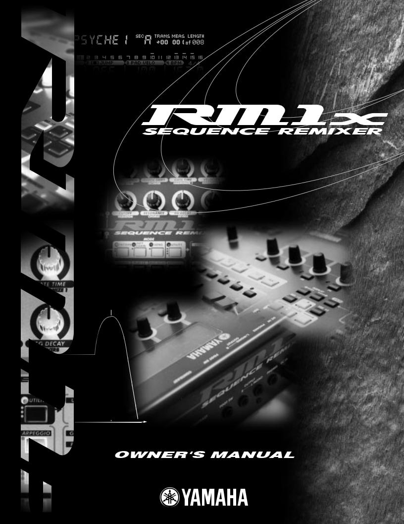 Yamaha RM1X User Manual