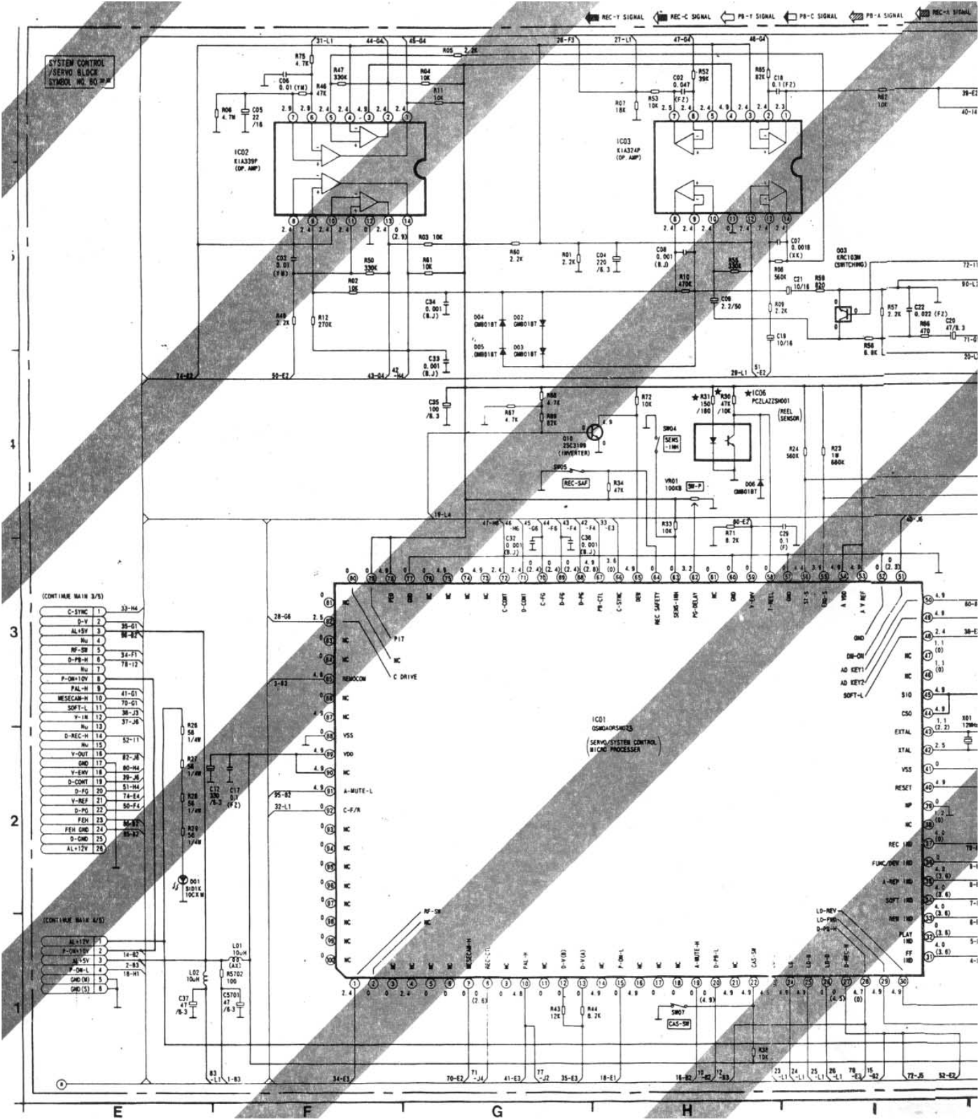 Funai 5000, 8000 Schematic