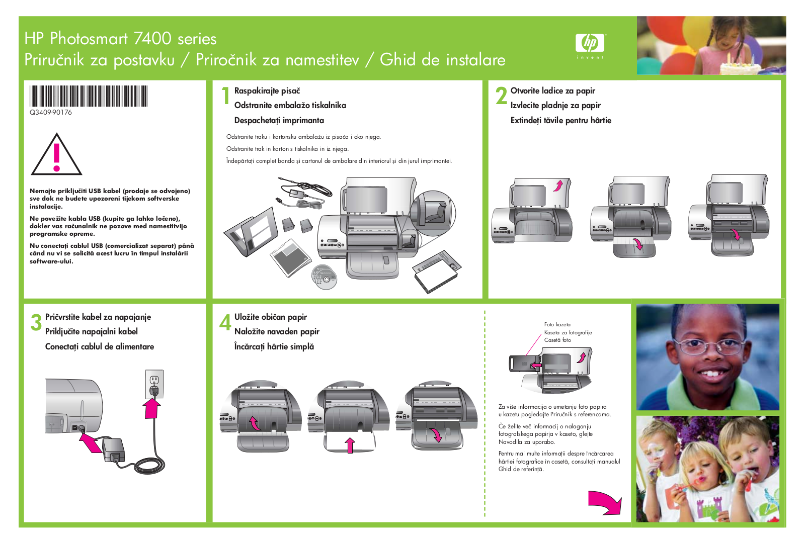 Hp PHOTOSMART 7400, PHOTOSMART 7450, PHOTOSMART 7450XI User Manual