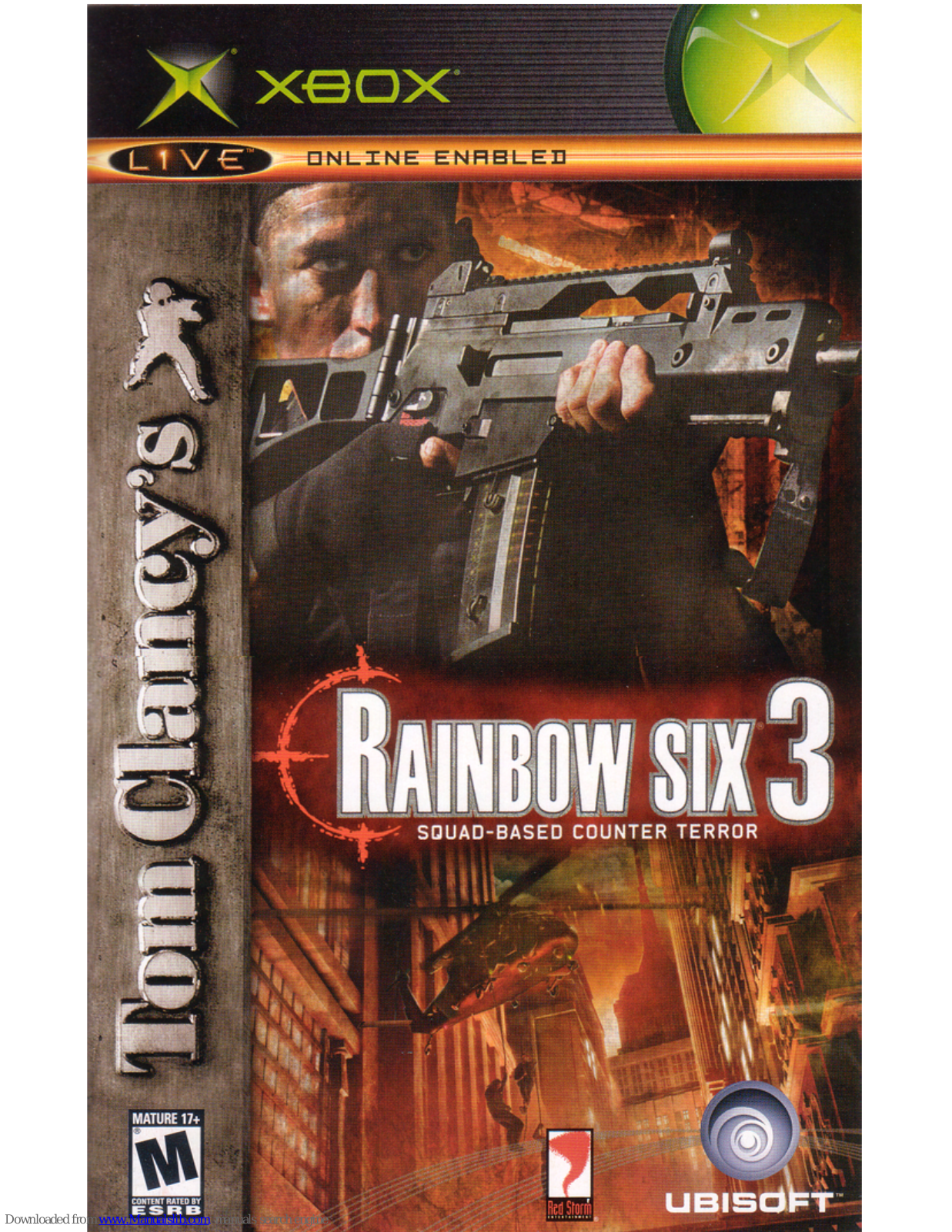 ubisoft TOM CLANCY S-RAINBOW SIX 3-SQUAD-BASED COUNTER TERROR User Manual