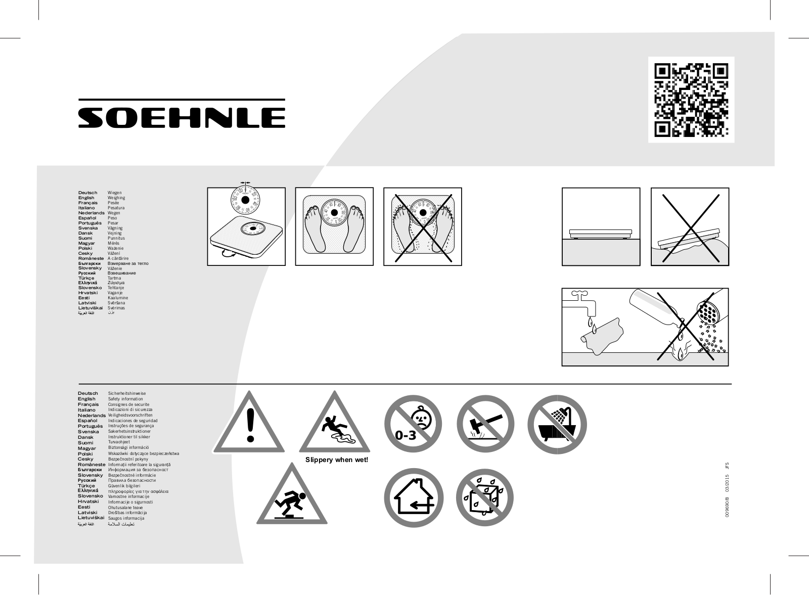 SOEHNLE 61098 Instruction Manual