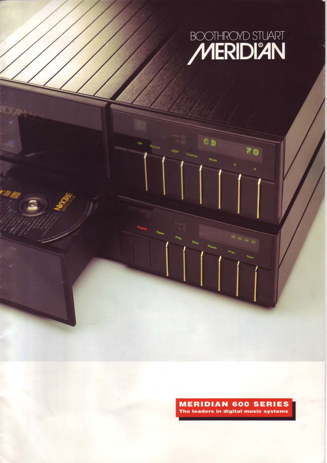 MERIDIAN AUDIO 600 Technical user guide - ManualMachine.com