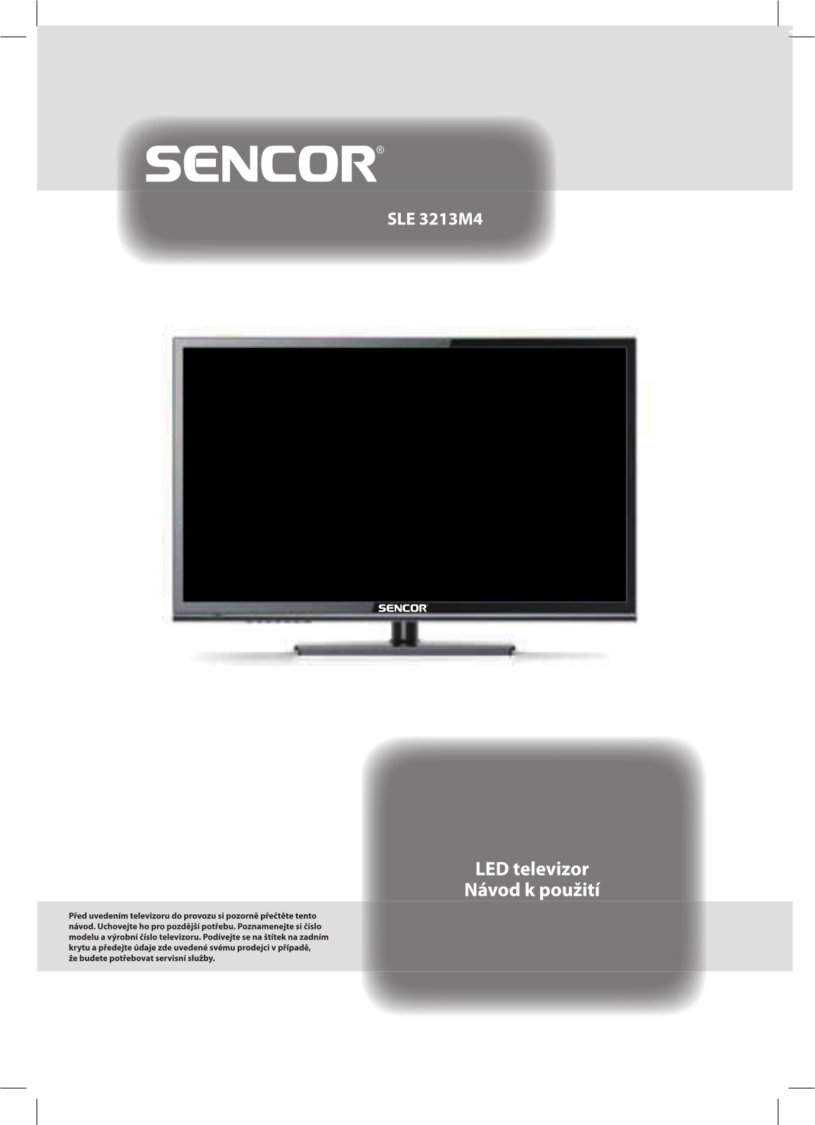 Sencor SLE 3213M4 User Manual - ManualMachine.com