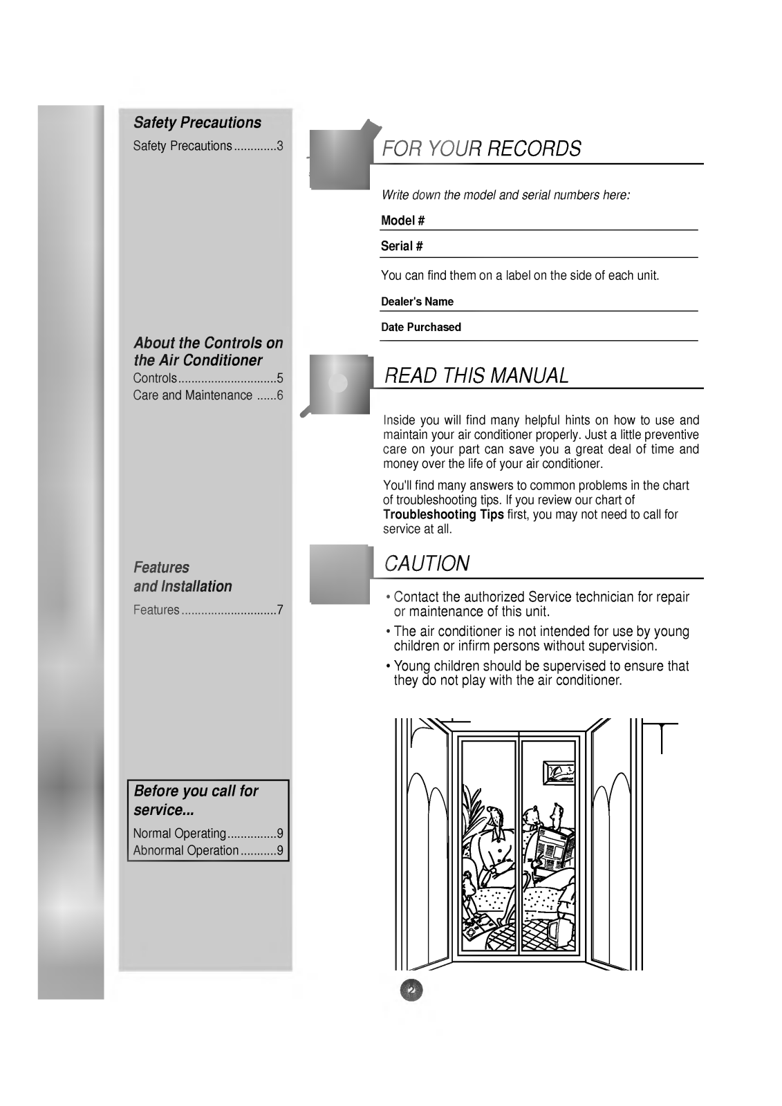 LG LWH0510ACG Owner's Manual