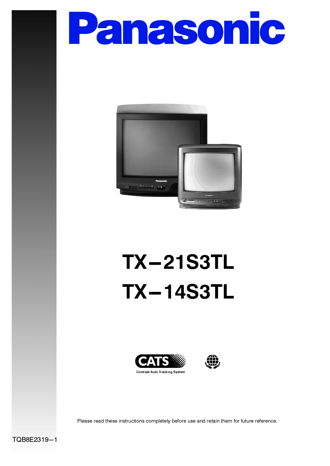 Panasonic TX-14S3TL, TX-21S3TL User Manual