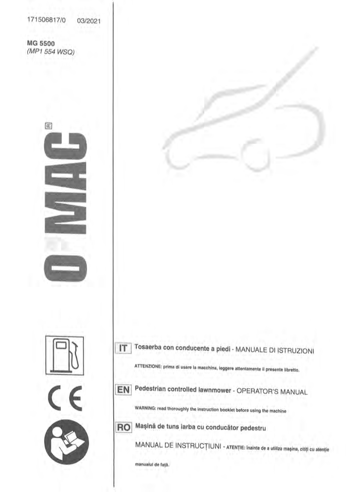 O’Mac MG 5500 User guide - ManualMachine.com