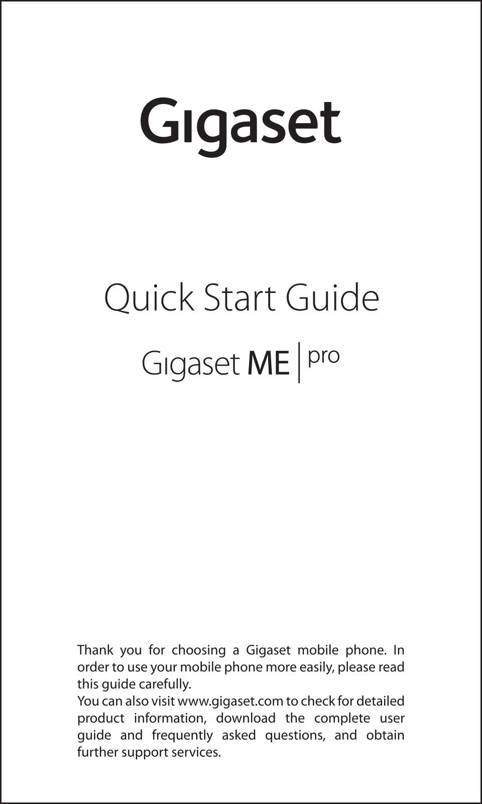 Gigaset ME Pro User Guide