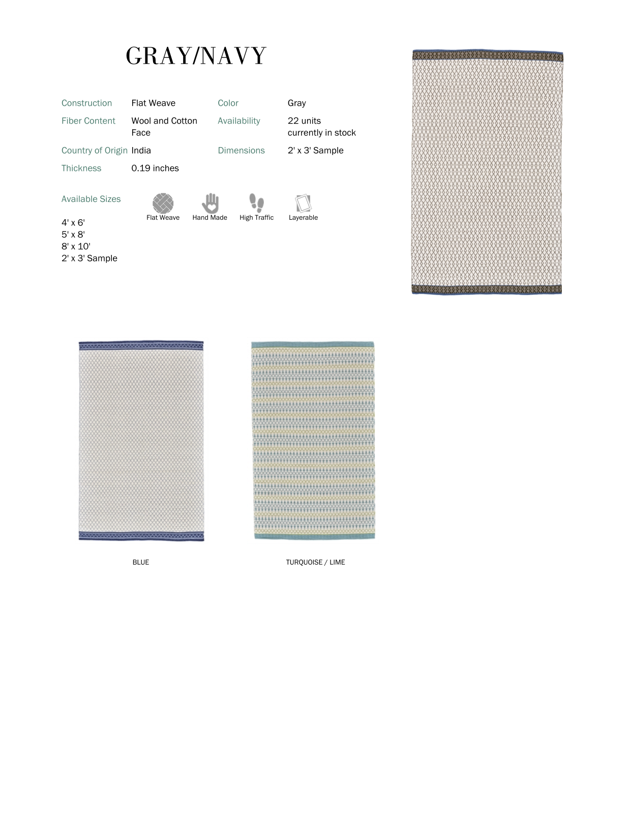 Union Rustic RMVY1669 Specifications - ManualMachine.com