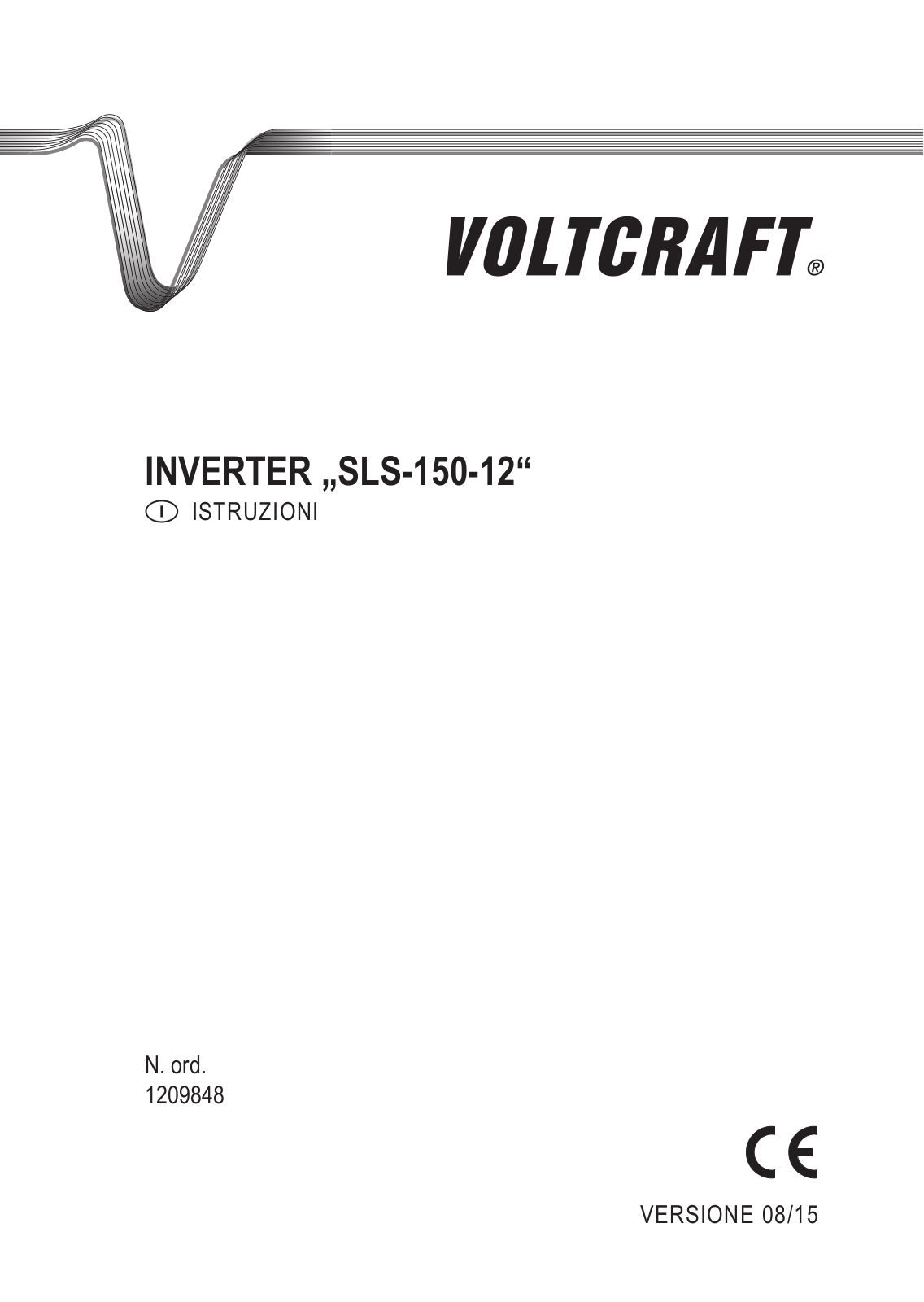 VOLTCRAFT SLS-150-12 User guide