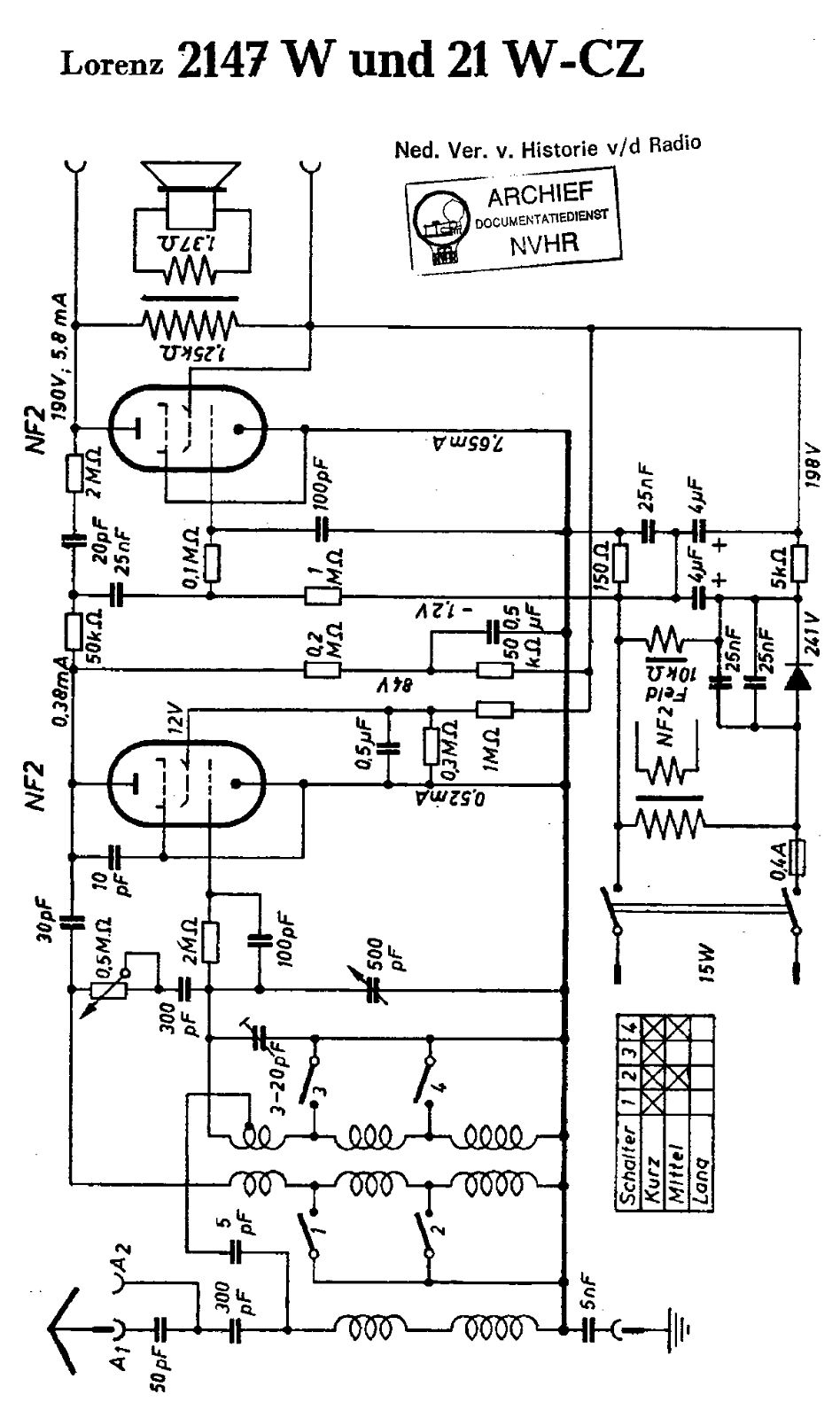 ITT 21WCZ Schematic - ManualMachine.com