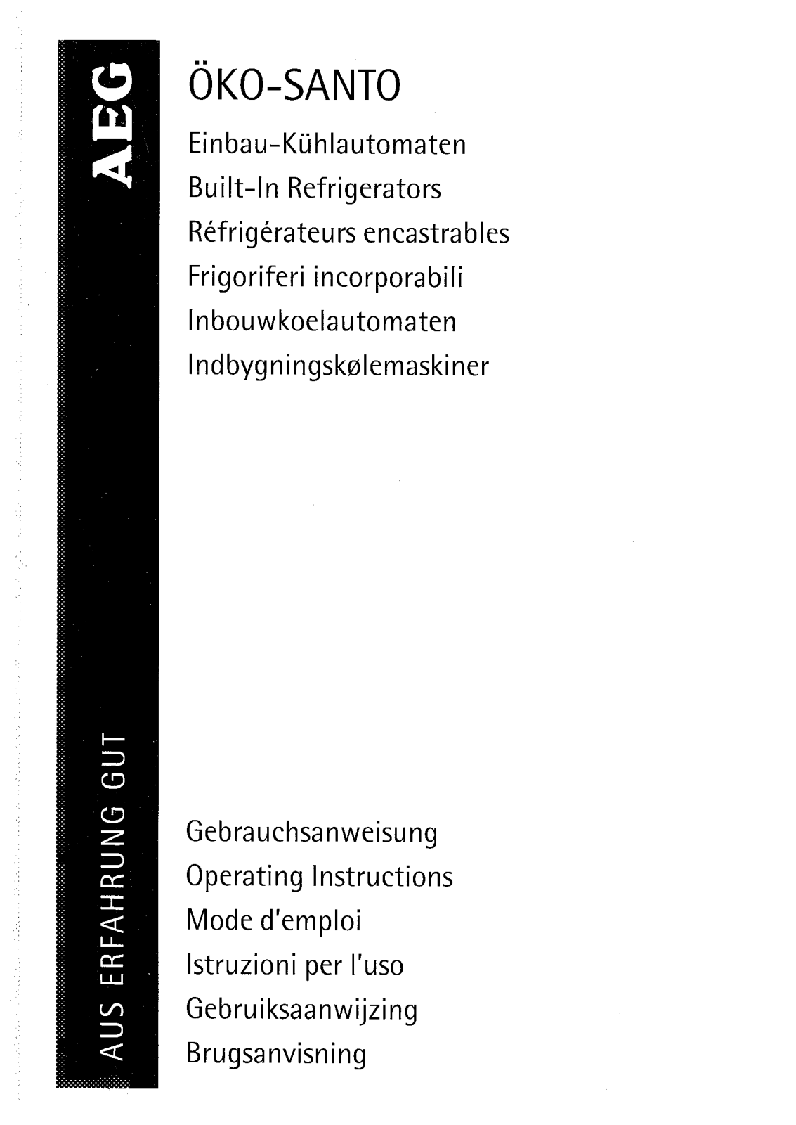 AEG S1549-5I User Manual