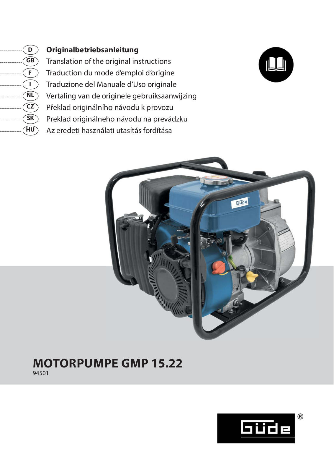 Güde GMP 15.22 User Manual