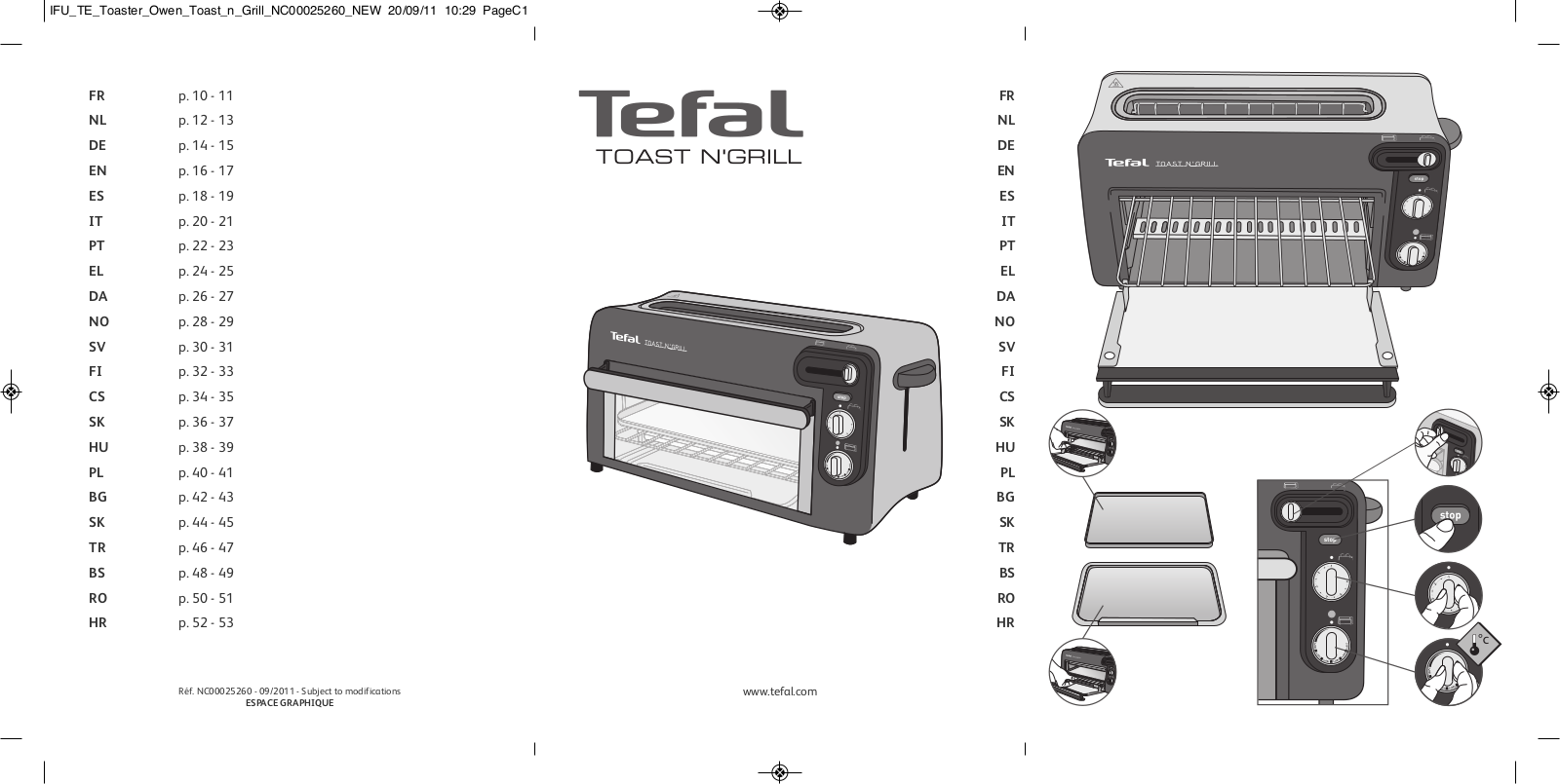 TEFAL TL600511 User Manual