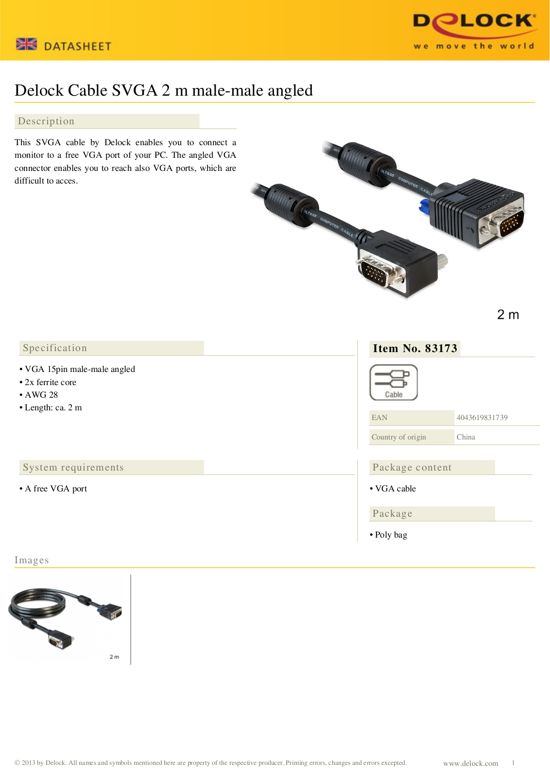 DeLOCK 83173 User Manual