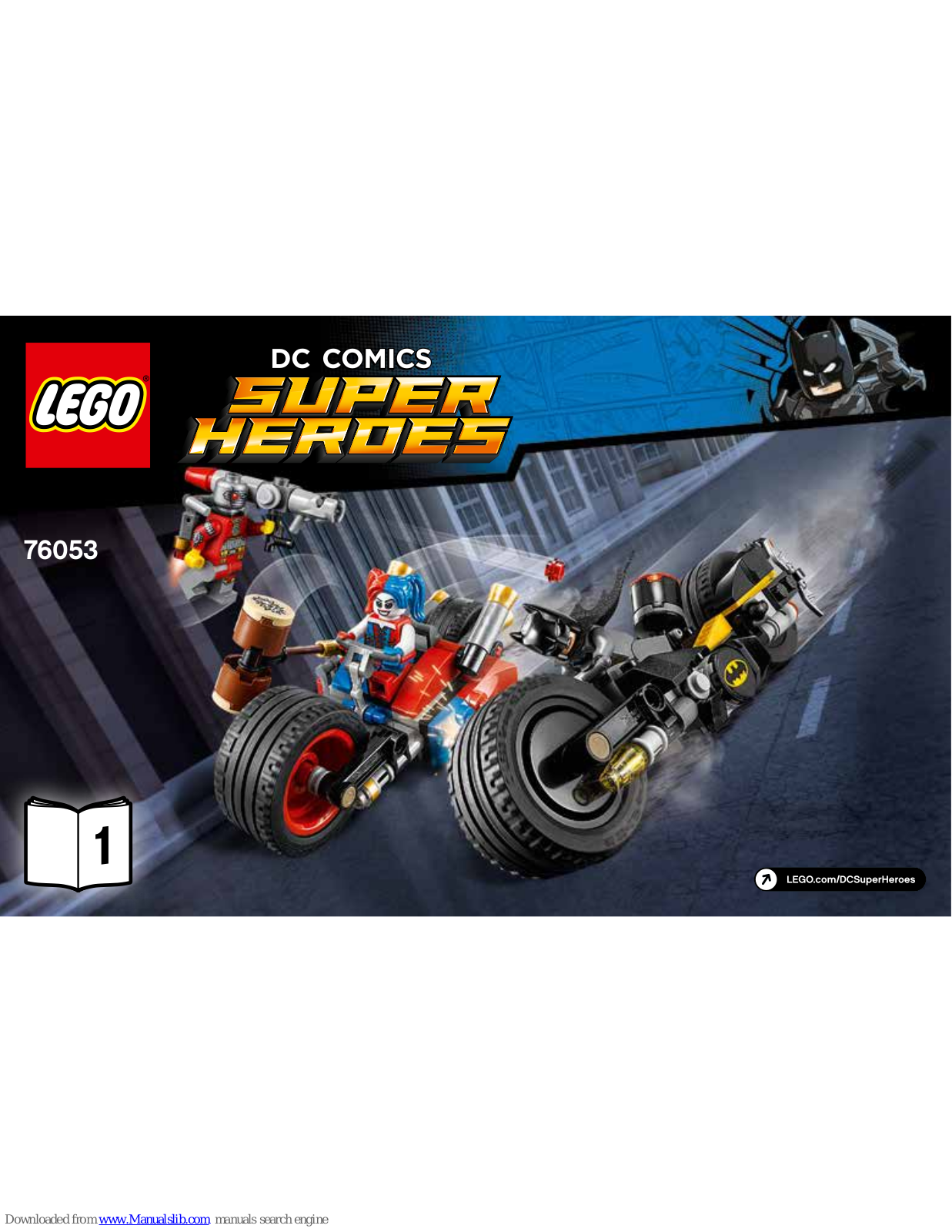 LEGO SUPER HEROES 76053 DC COMICS Instructions Manual