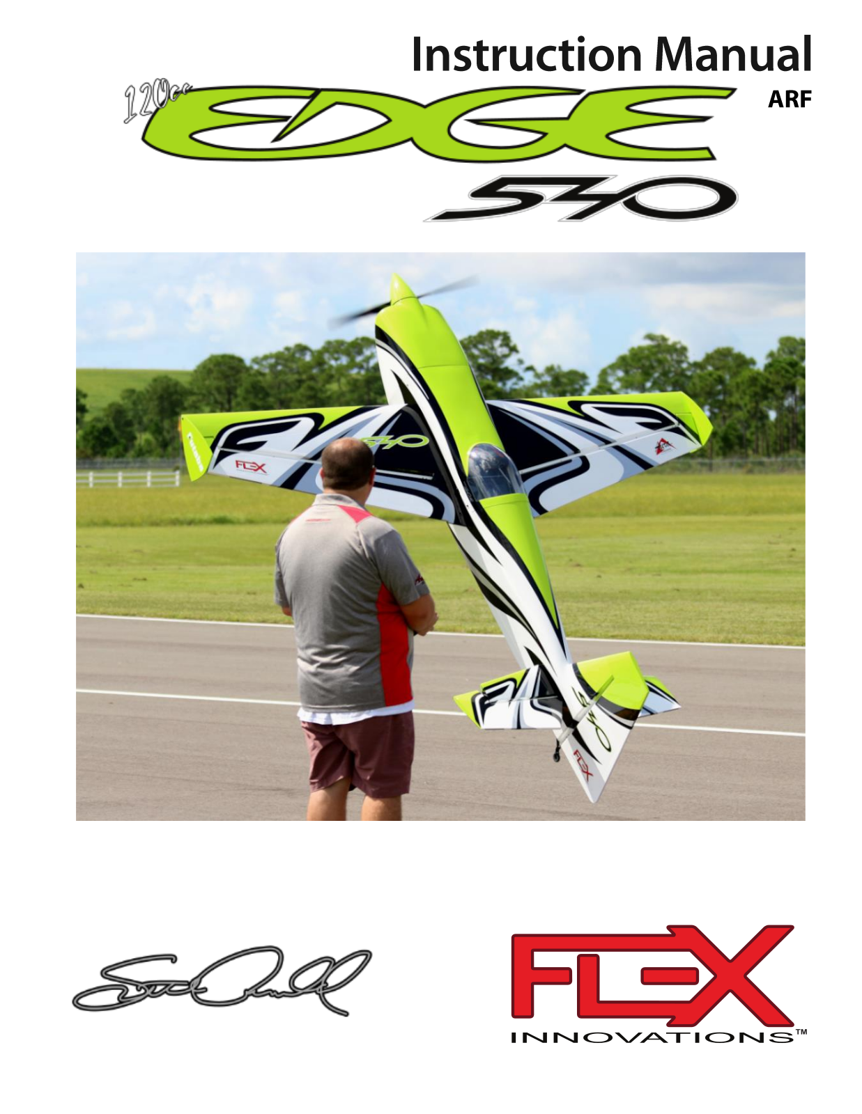 Flex Innovations Edge 540 120cc User guide - ManualMachine.com