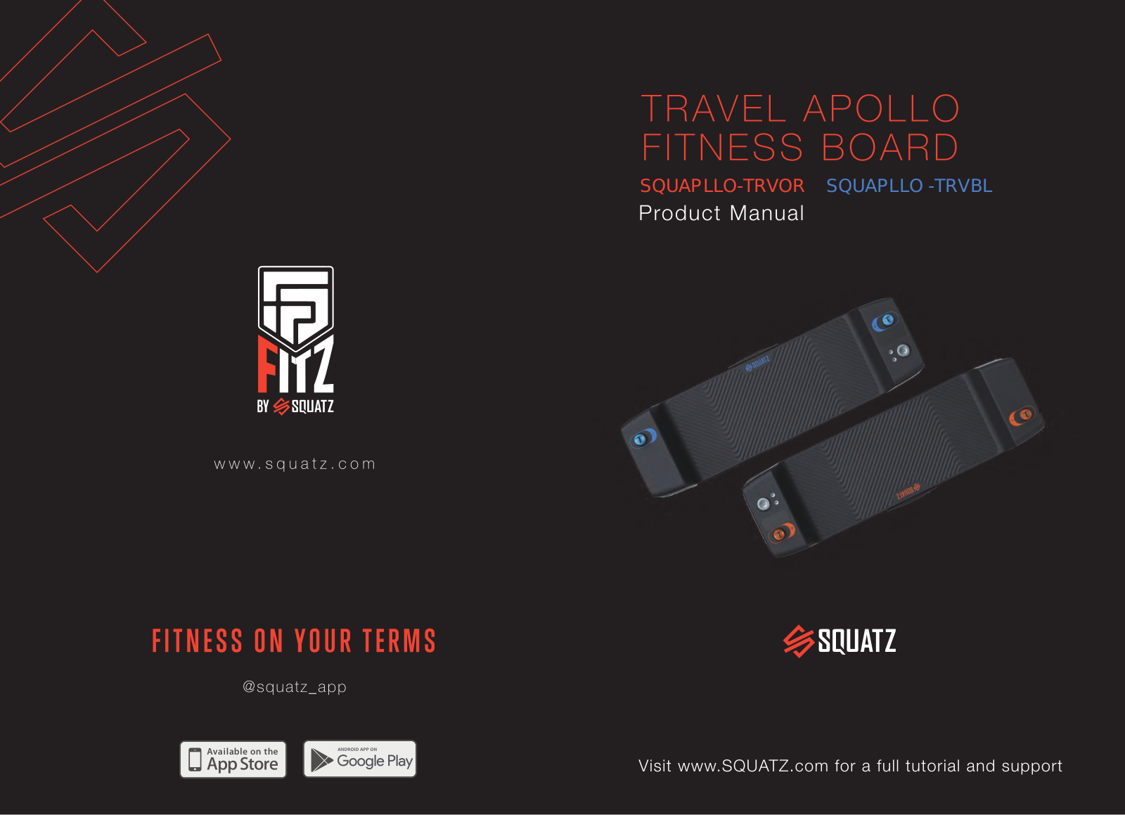 SQUATZ SQUAPLLO-TRVOR User guide - ManualMachine.com