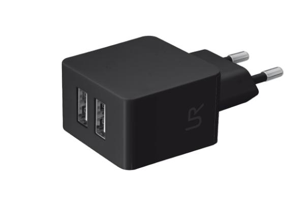 Trust 5W Wall Charger with 2 USB ports User Manual