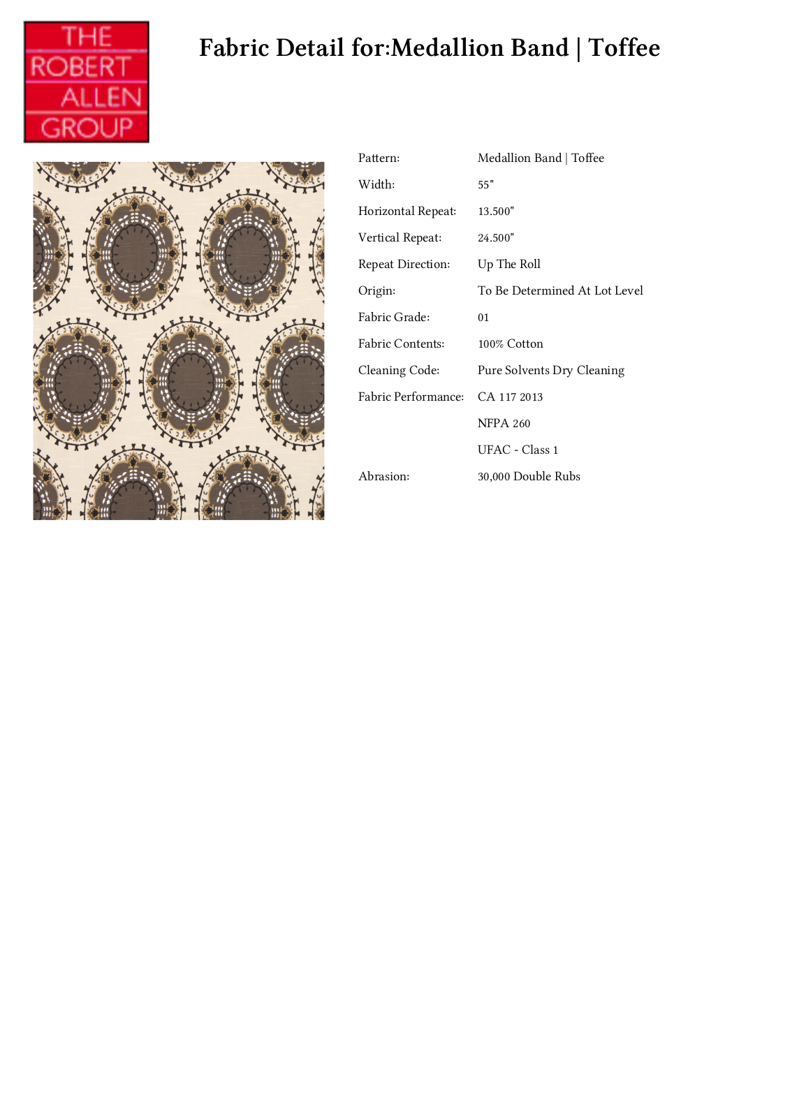 Robert Allen RALF1405 Specifications - ManualMachine.com