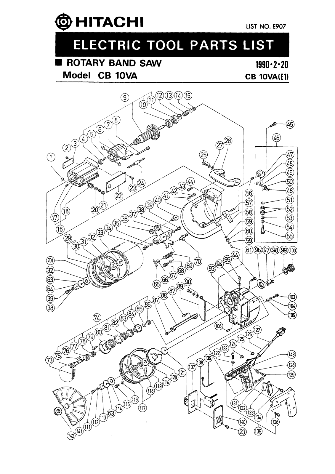 Hitachi CB10VA User Manual