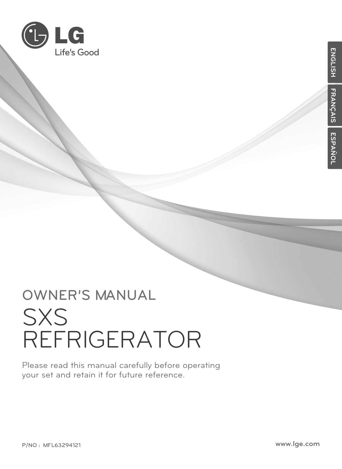 LG GW-P4026-WM User Manual