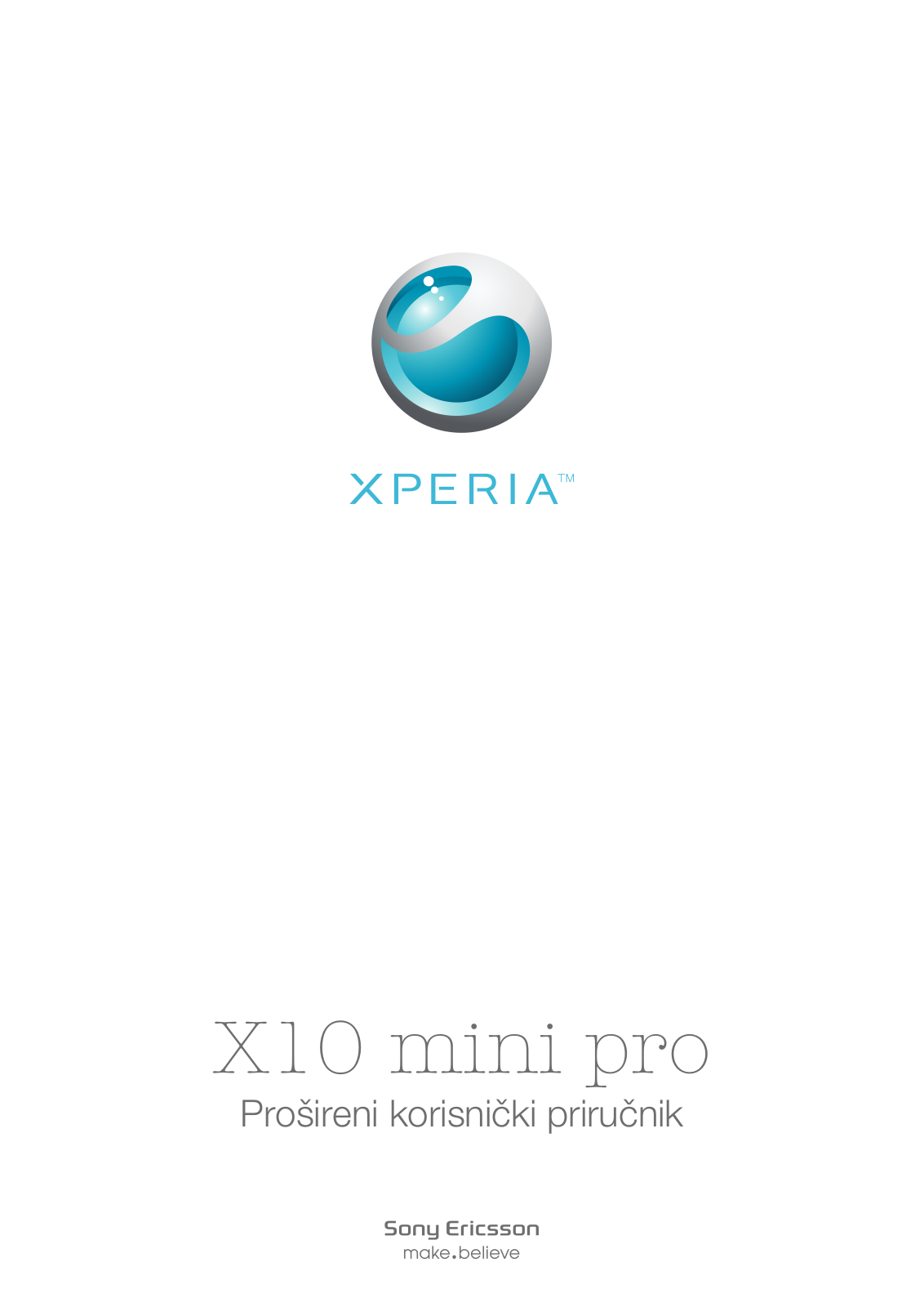 Sony ericsson XPERIA X10 MINI PRO User Manual