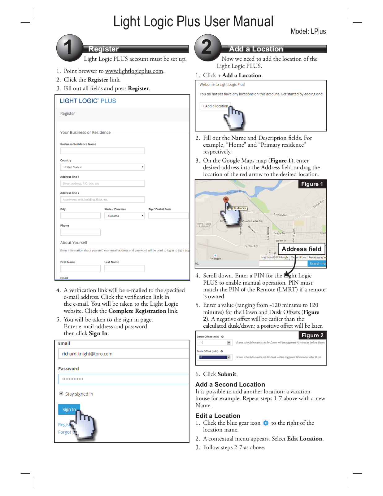 Toro SCG User Manual